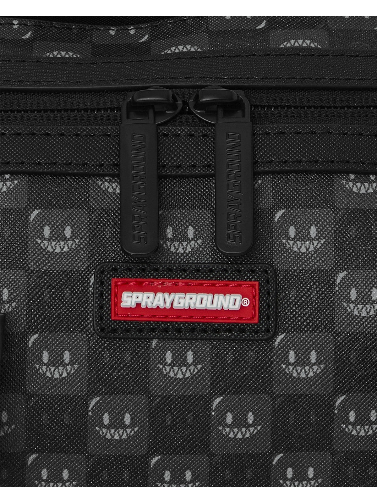 SPRAYGROUND Borsa Donna SHARKS IN PARIS WTF BUBBLY BLACK CHECK MINI DUFFLE - 910D9313NSZ