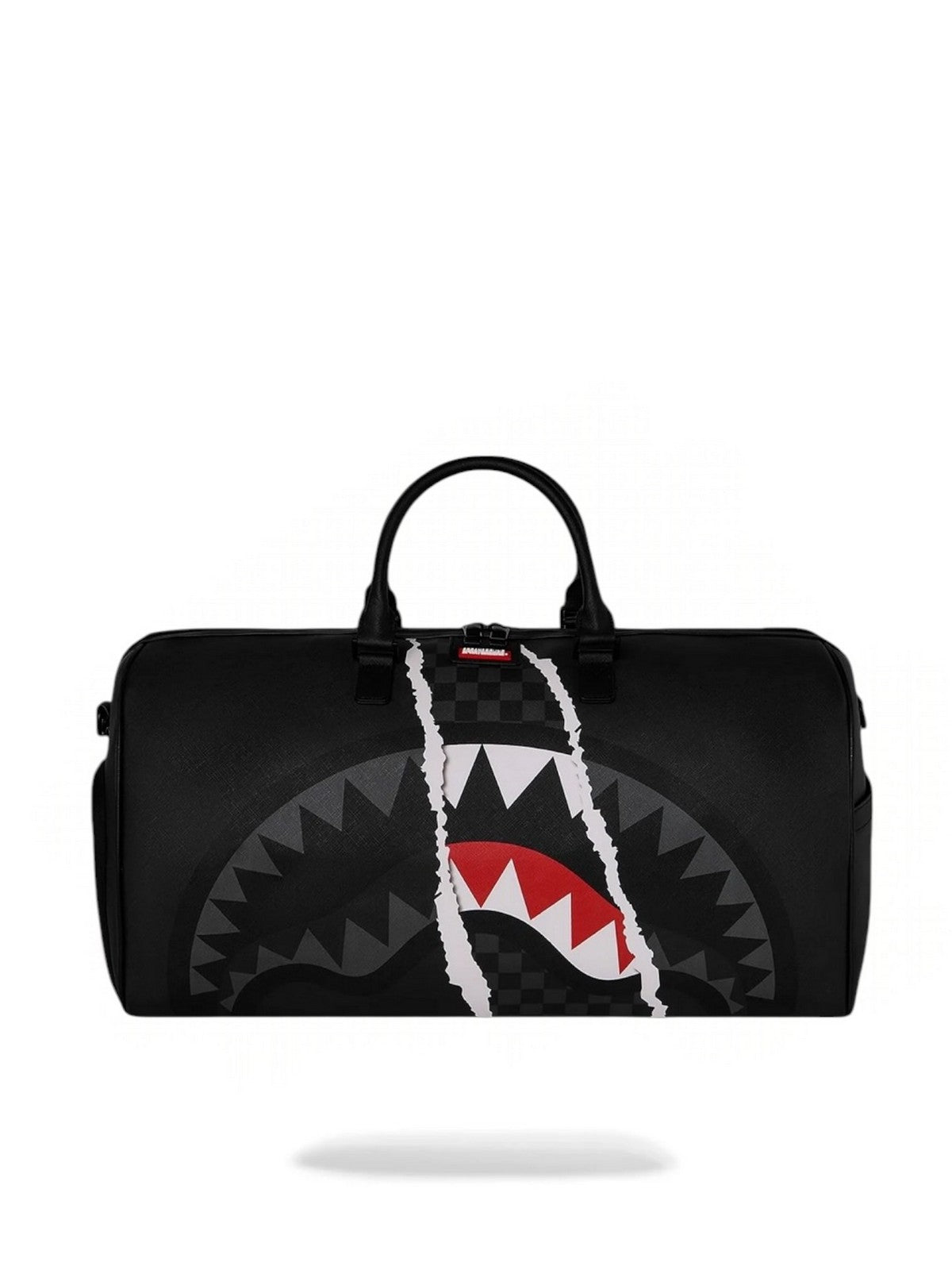 SPRAYGROUND Borsa Unisex adulto CENTER RIP REVEALING GRAY CHECK MINI DUFFLE - 910D9348NSZ