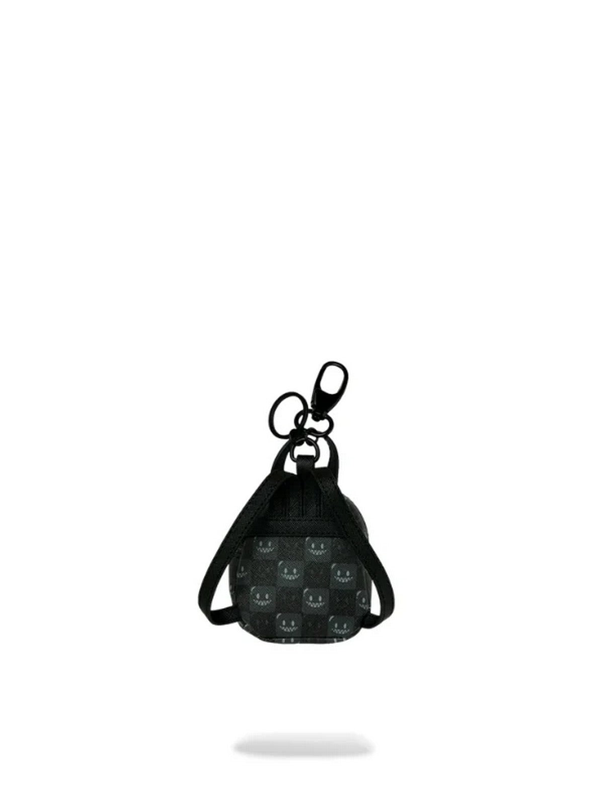SPRAYGROUND Portachiave Unisex adulto SHARKS IN PARIS WTF BUBBLY BLACK CHECK BACKPACK KEYCHAIN - 910K9317NSZ