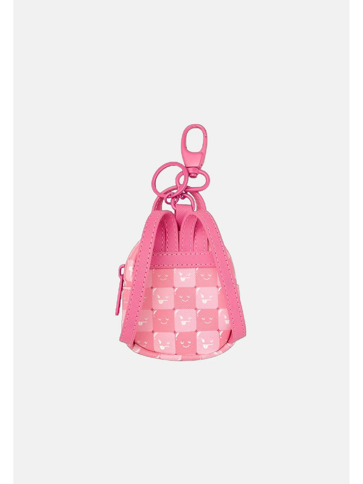 SPRAYGROUND Portachiave Donna PINK NEW CHECK FACES BACKPACK KEYCHAIN - 910K9322NSZ