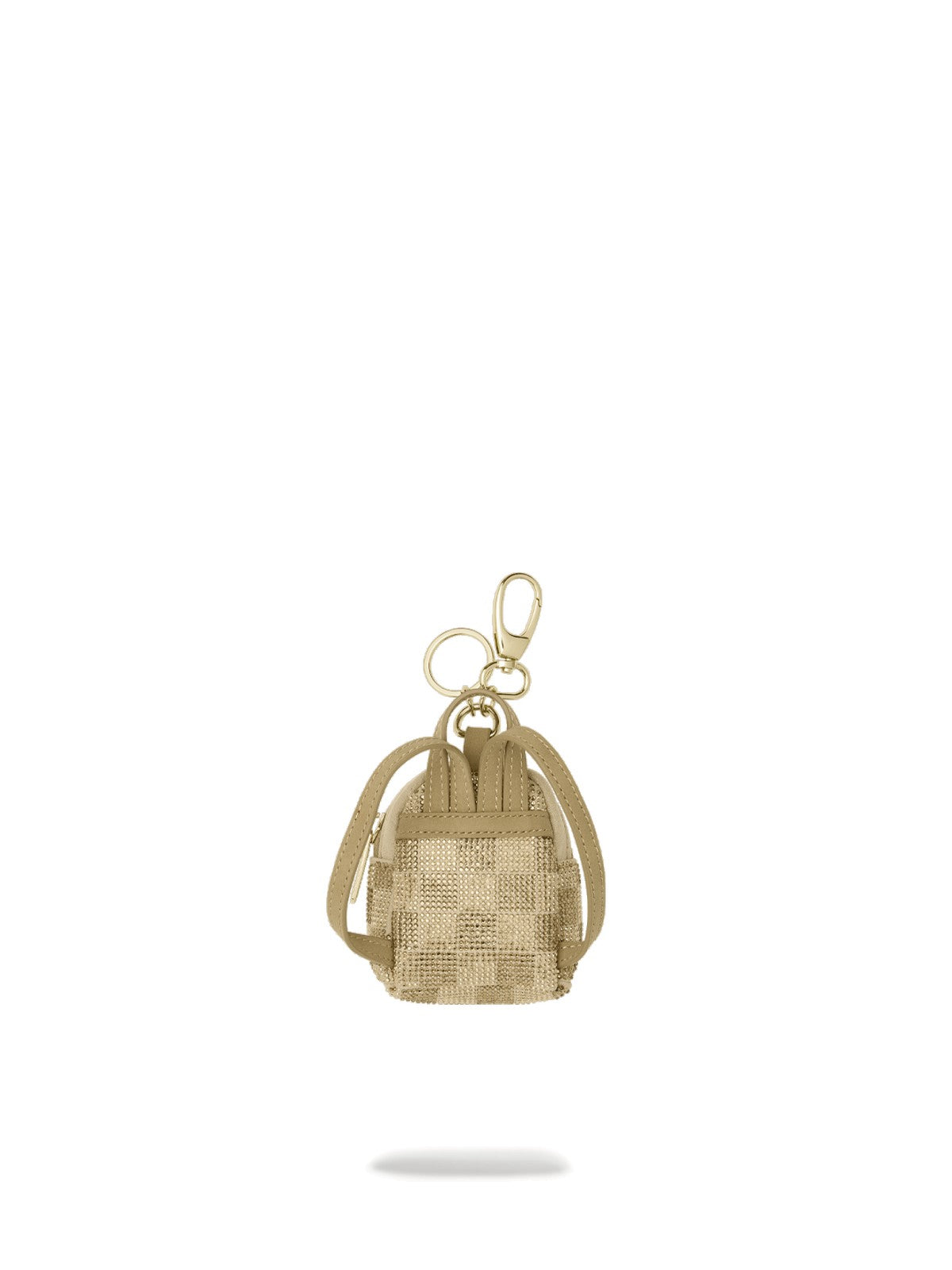 SPRAYGROUND Portachiave Unisex adulto 2 TONE GOLD TRINITY BACKPACK KEYCHAIN - 910K9483NSZ gioboutiqueweb