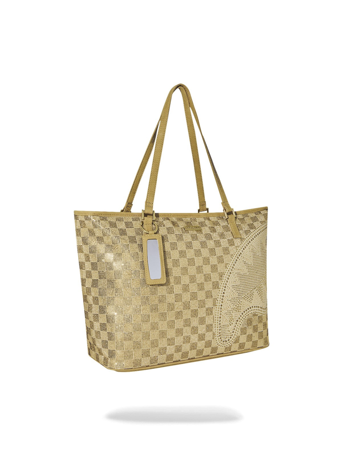 SPRAYGROUND Borsa Donna 2 TONE GOLD TRINITY TOTE - 910T9478NSZ gioboutiqueweb