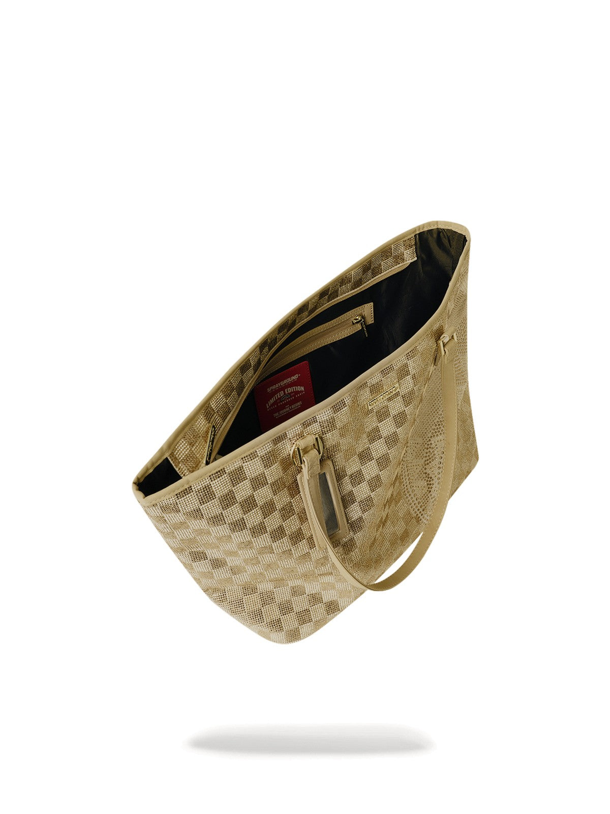 SPRAYGROUND Borsa Donna 2 TONE GOLD TRINITY TOTE - 910T9478NSZ gioboutiqueweb