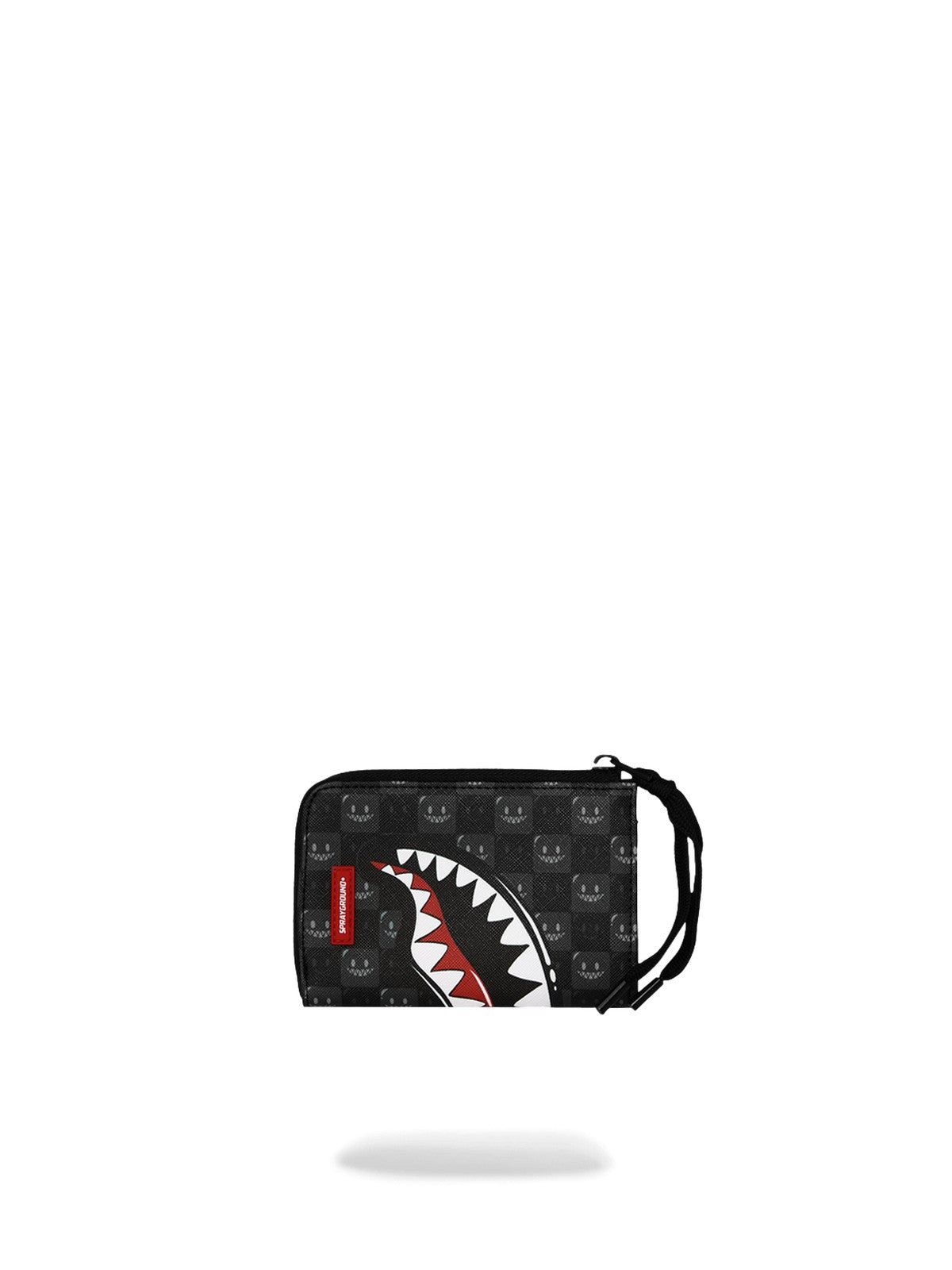 SPRAYGROUND Portafoglio Unisex adulto SHARKS IN PARIS WTF BUBBLY BLACK CHECK WALLET - 910W9315NSZ