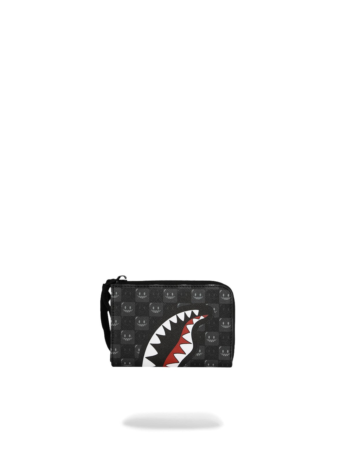 SPRAYGROUND Portafoglio Unisex adulto SHARKS IN PARIS WTF BUBBLY BLACK CHECK WALLET - 910W9315NSZ