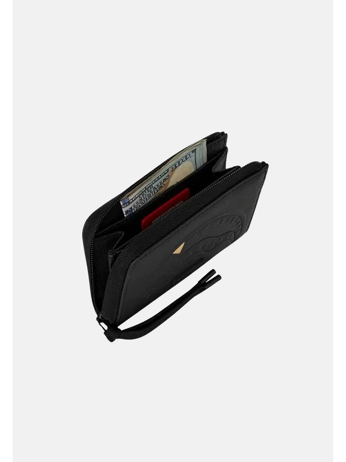 SPRAYGROUND Portafoglio Unisex adulto BLACKED OUT EMBOSSED GOLD TOOTH WALLET - 910W9328NSZ