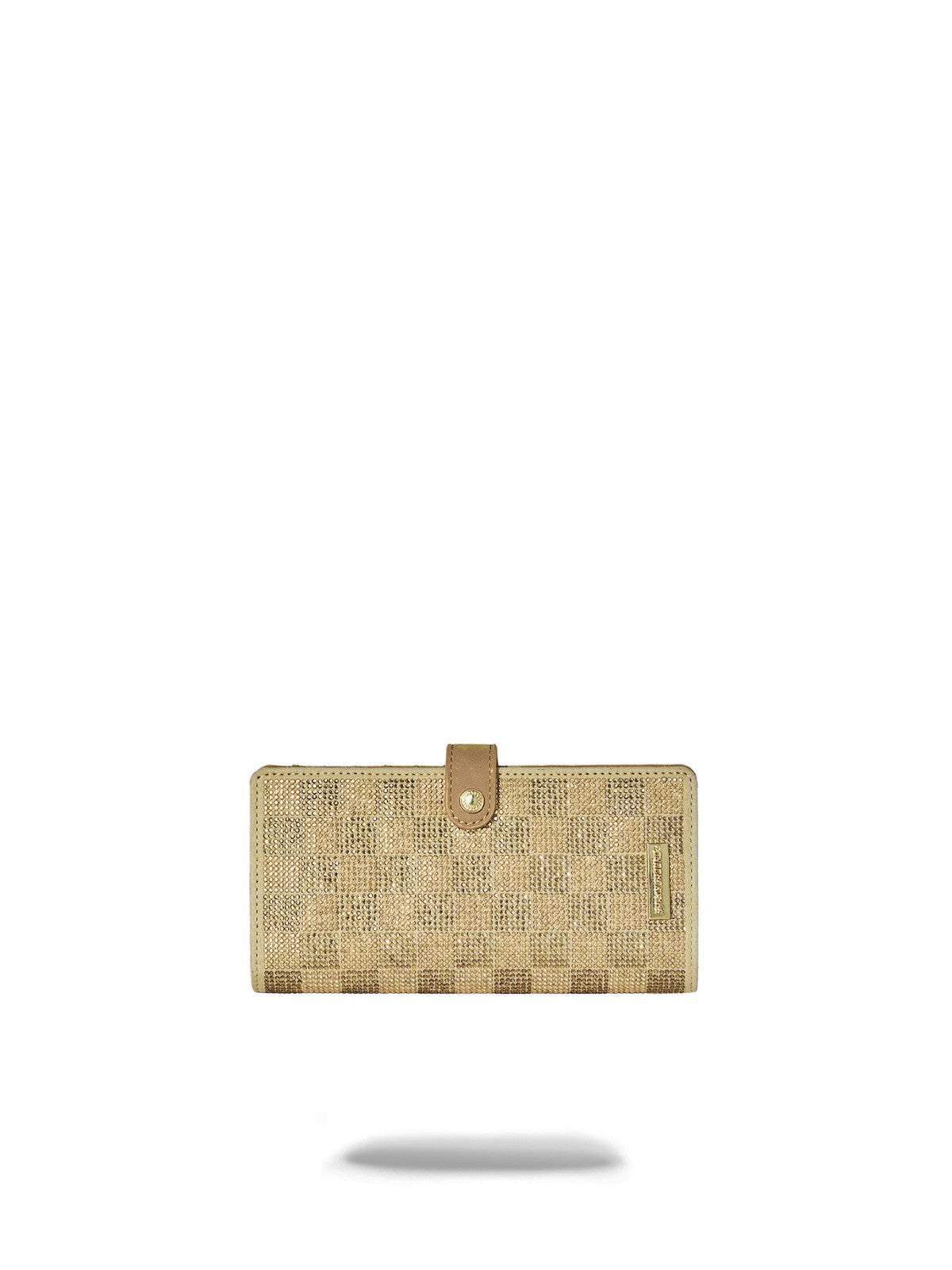 SPRAYGROUND Portafoglio Donna 2 TONE GOLD TRINITY SINGLE FOLD WALLET - 910W9480NSZ