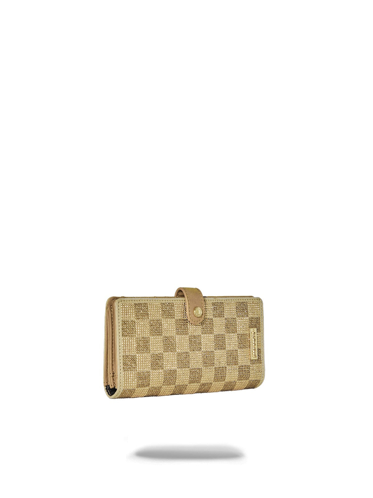 SPRAYGROUND Portafoglio Donna 2 TONE GOLD TRINITY SINGLE FOLD WALLET - 910W9480NSZ gioboutiqueweb