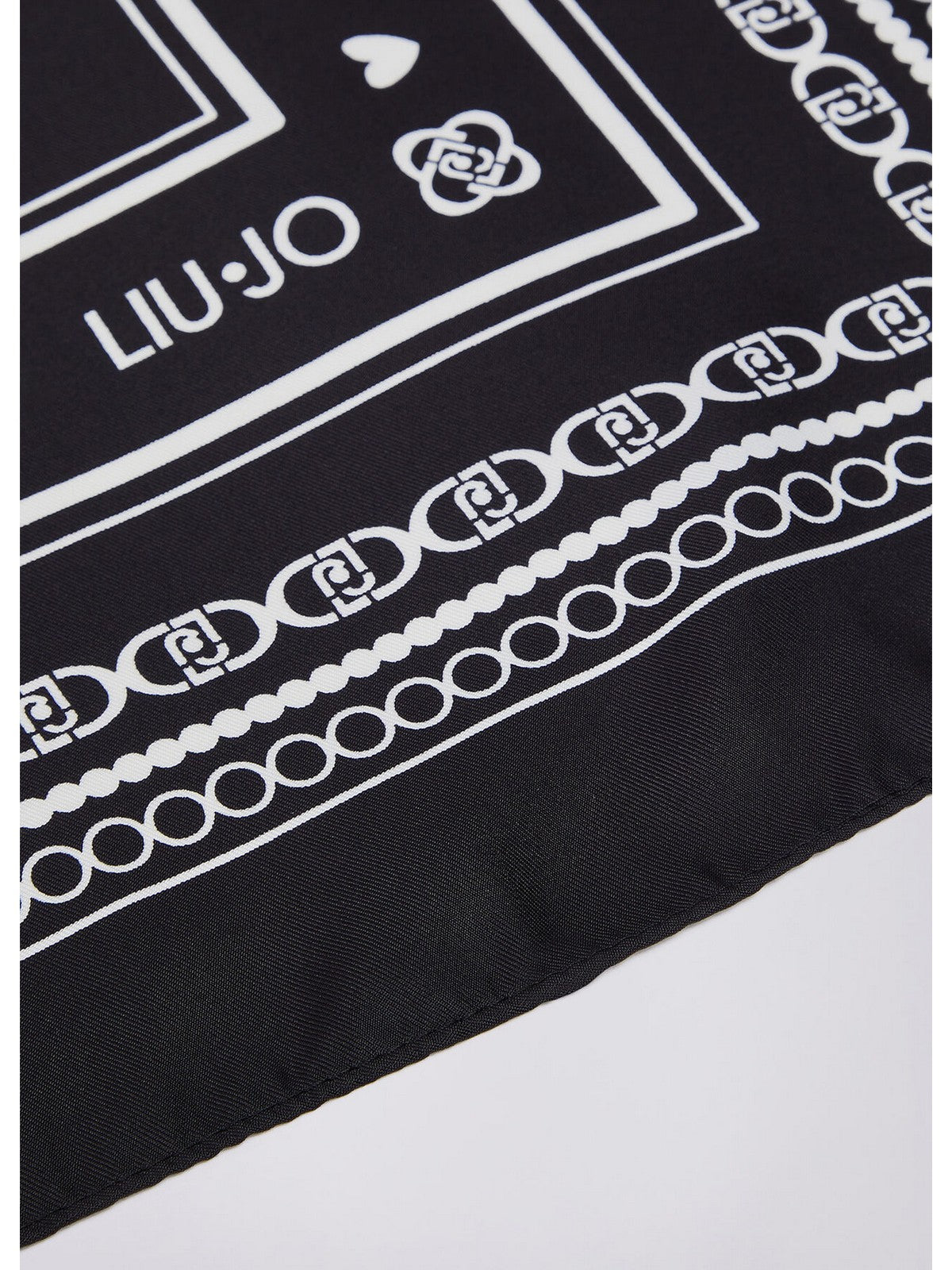 LIU JO SOFT Foulard Donna Nero - 2F6060T2745 22222