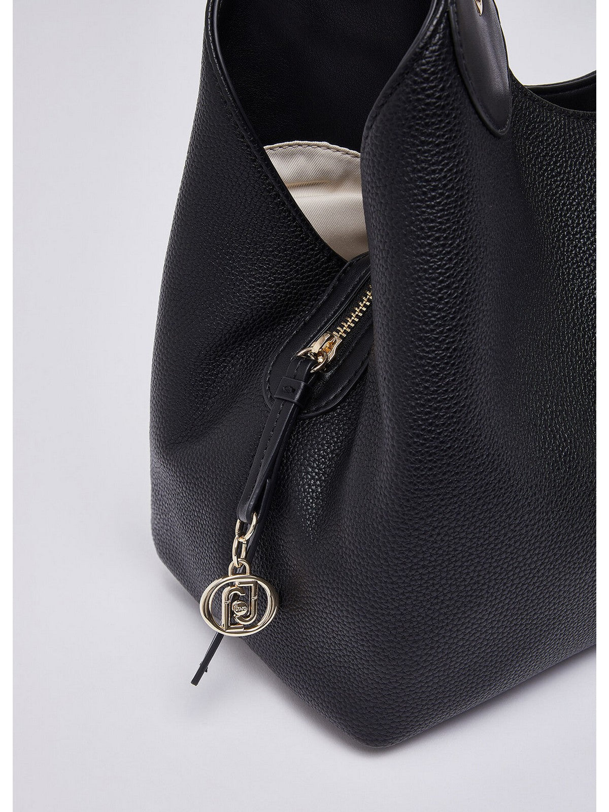 LIU JO ACCESSORIES Borsa Donna Nero/brass gold - AF6024ES039 B1848