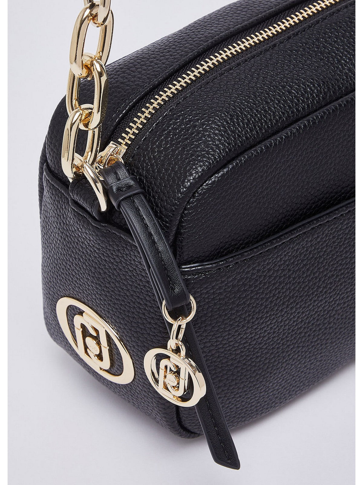 LIU JO ACCESSORIES Borsa Donna Nero/brass gold - AF6040ES039 B1848