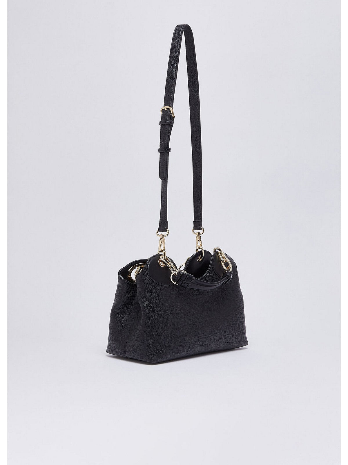 LIU JO ACCESSORIES Borsa Donna Nero/brass gold - AF6114ES039 B1848 gioboutiqueweb