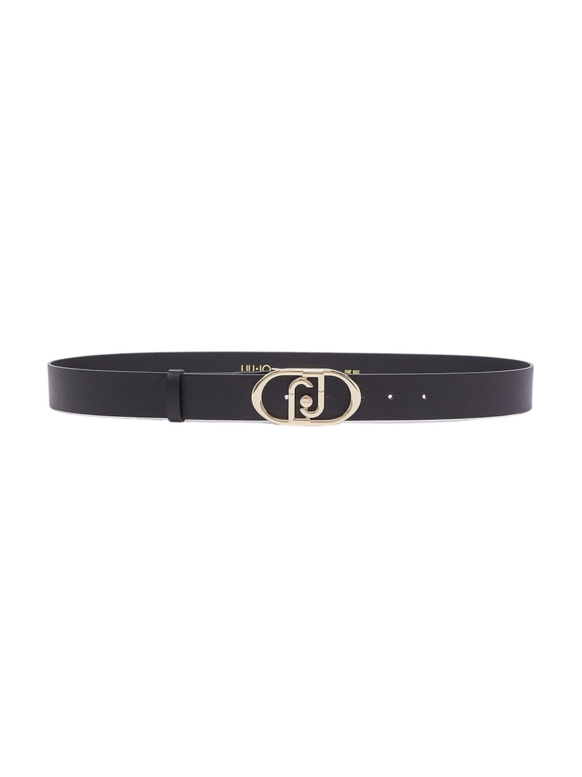 LIU JO ACCESSORIES Cintura Donna Nero/brass gold - AF6231P0414 B1848