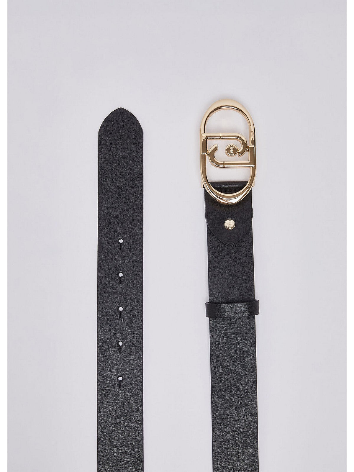 LIU JO ACCESSORIES Cintura Donna Nero/brass gold - AF6231P0414 B1848