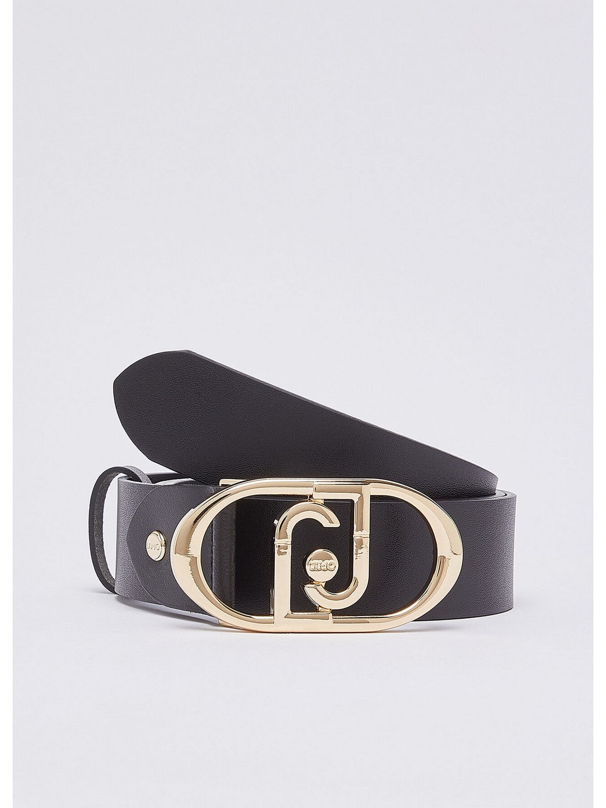 LIU JO ACCESSORIES Cintura Donna Nero/brass gold - AF6231P0414 B1848