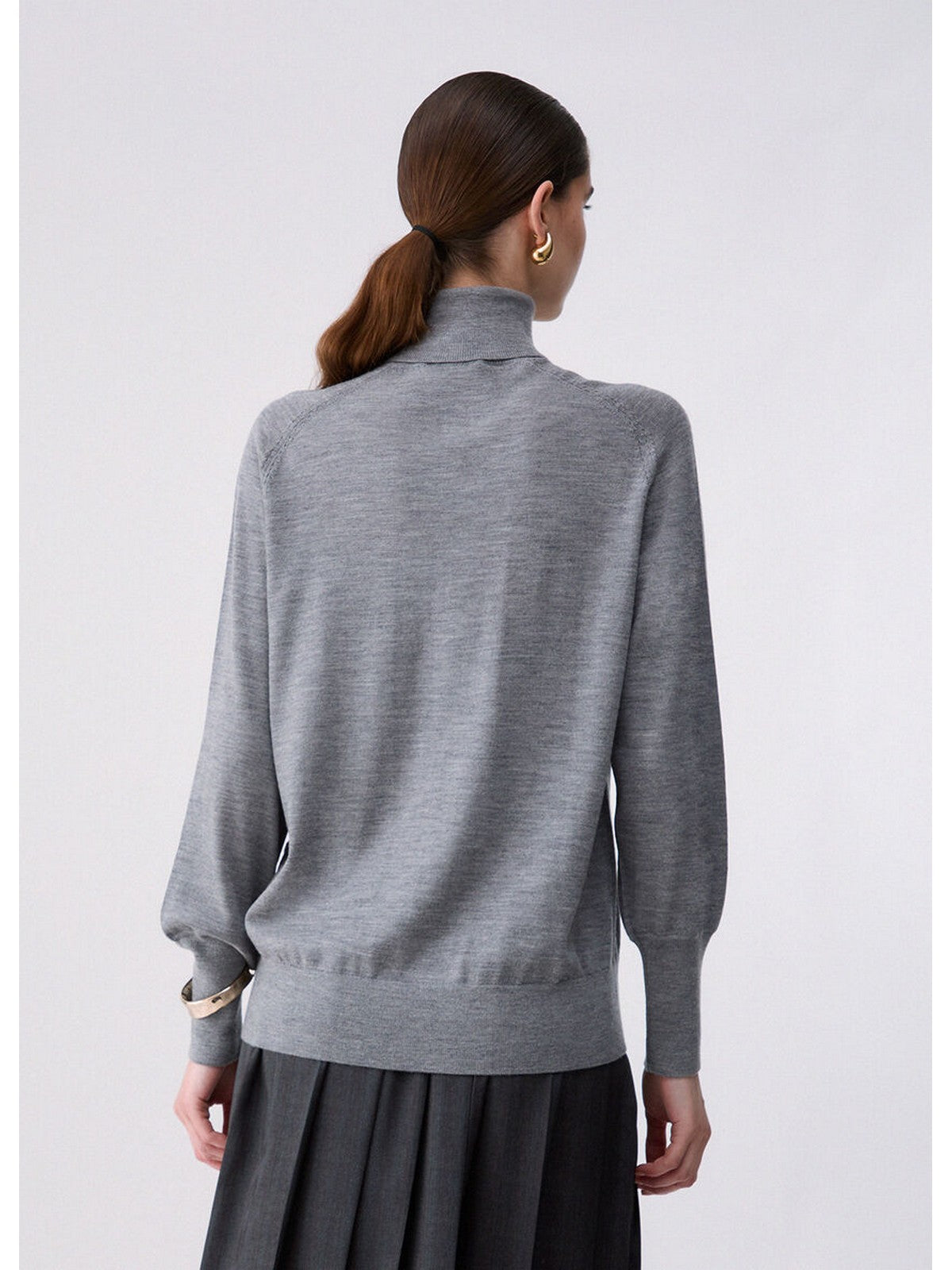 LIU JO BLACK Maglione Donna Grigio md.melange - CF6039MA82O 02050