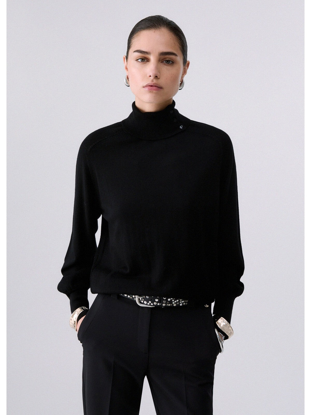 LIU JO BLACK Maglione Donna Nero - CF6039MA82O 22222