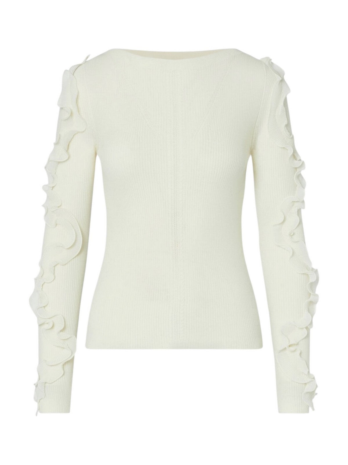 LIU JO BLACK Maglione Donna Bianco lana - CF6042MA82O 10701