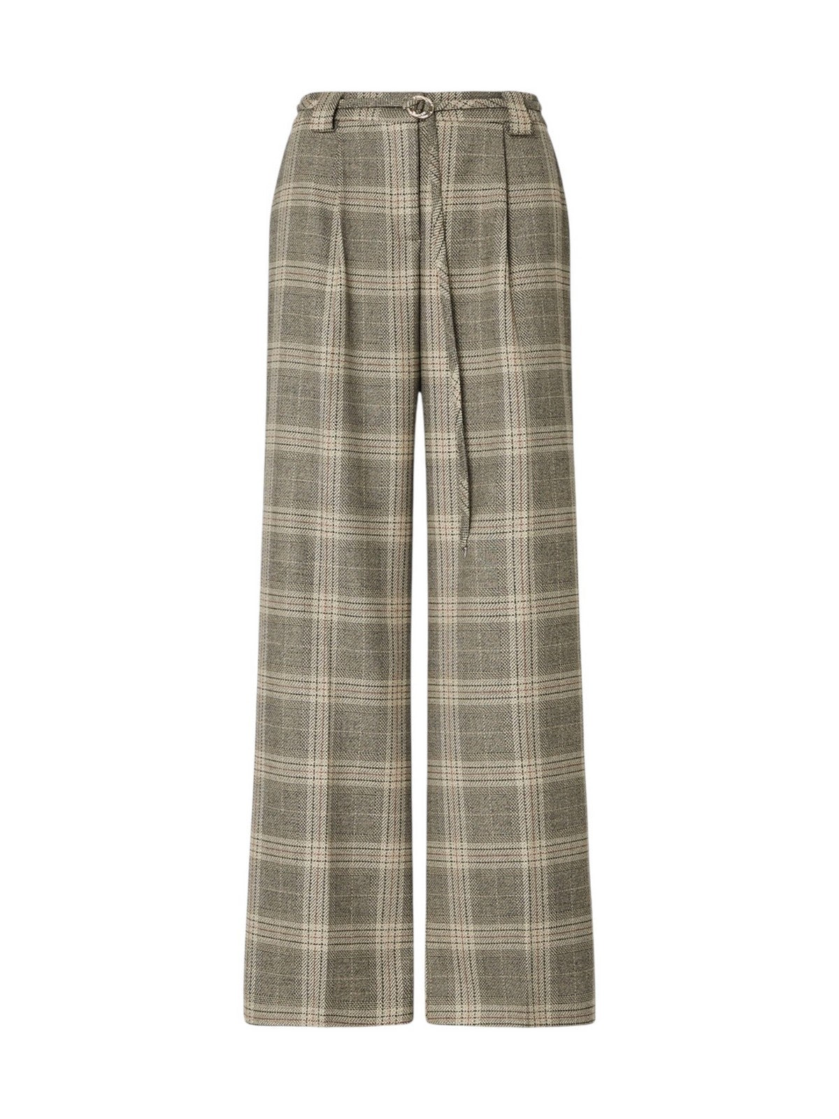 LIU JO BLACK Pantalone Donna Sandy big check - CF6080T859A L9629