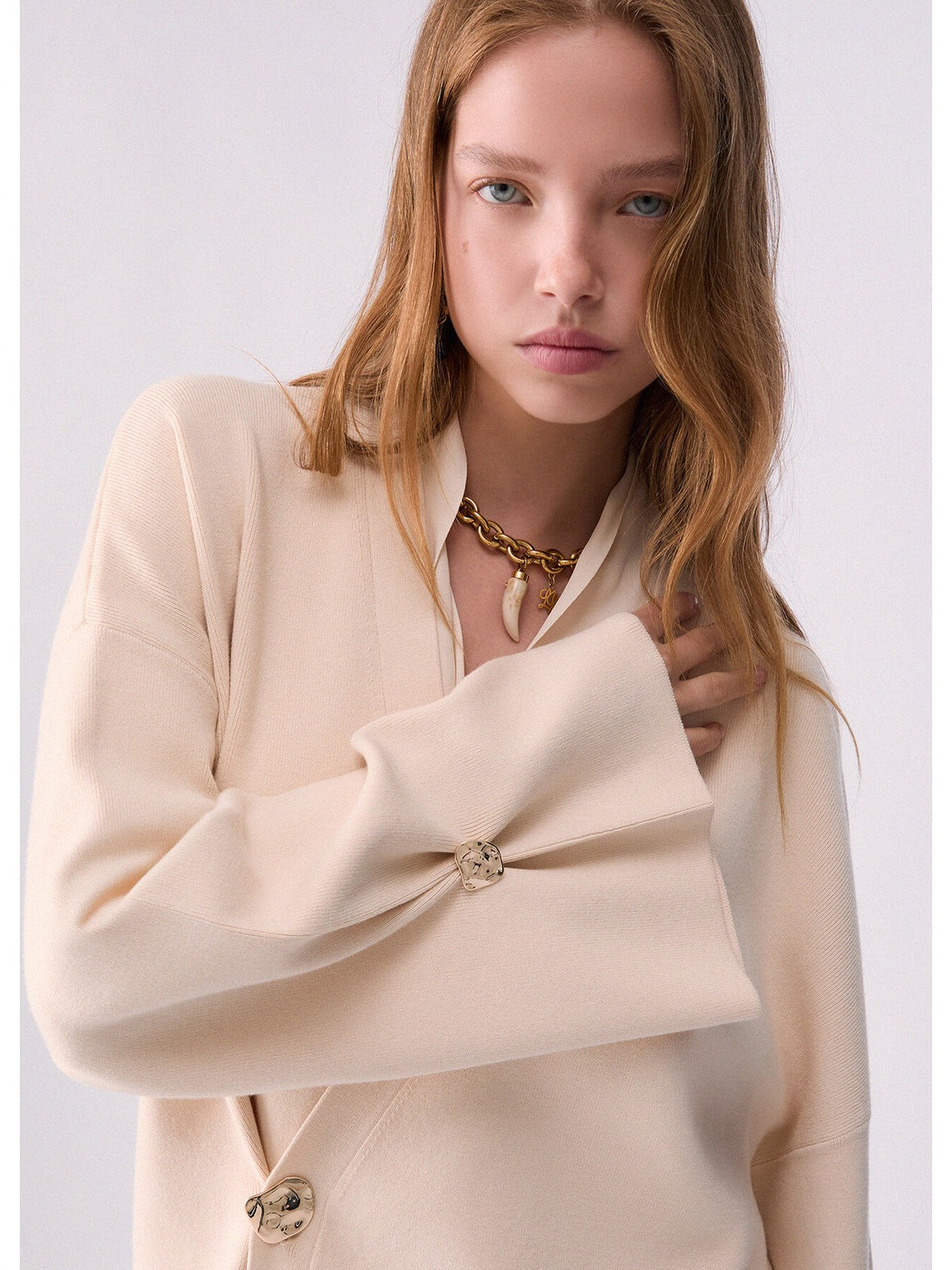 LIU JO BLACK Cardigan Donna Panna creamy - CF6091MS99E X0793