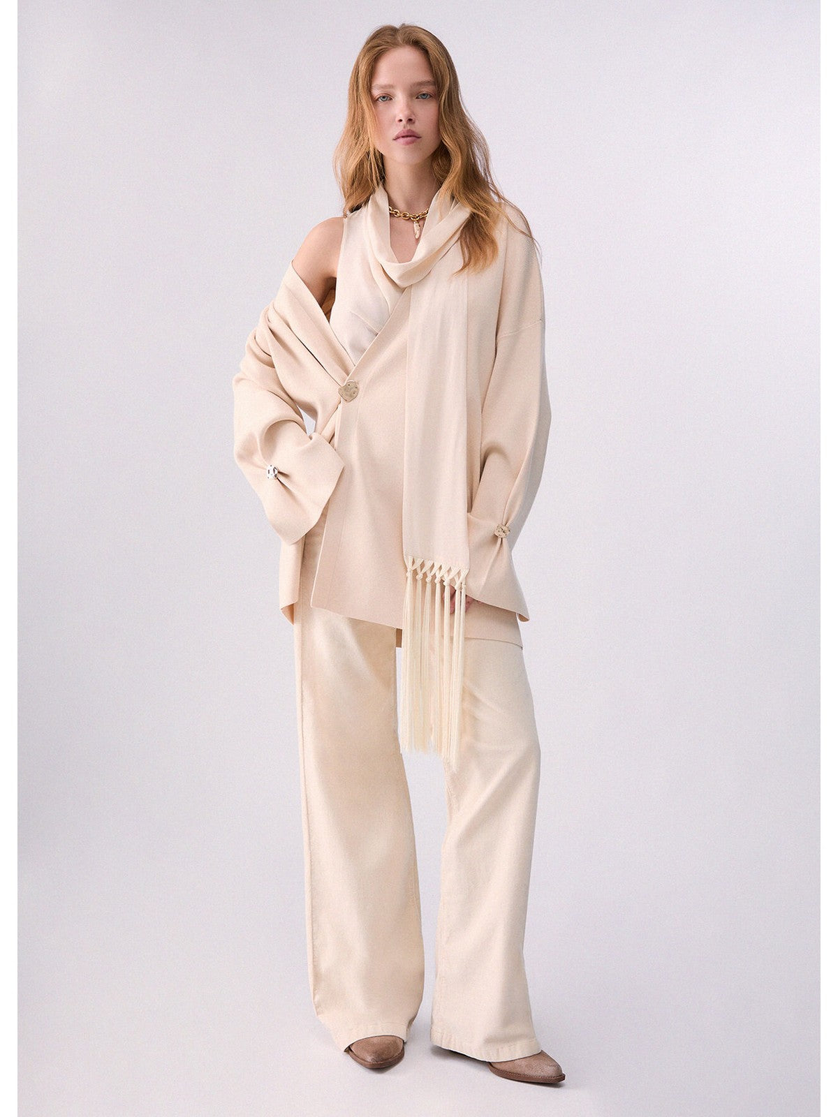 LIU JO BLACK Cardigan Donna Panna creamy - CF6091MS99E X0793