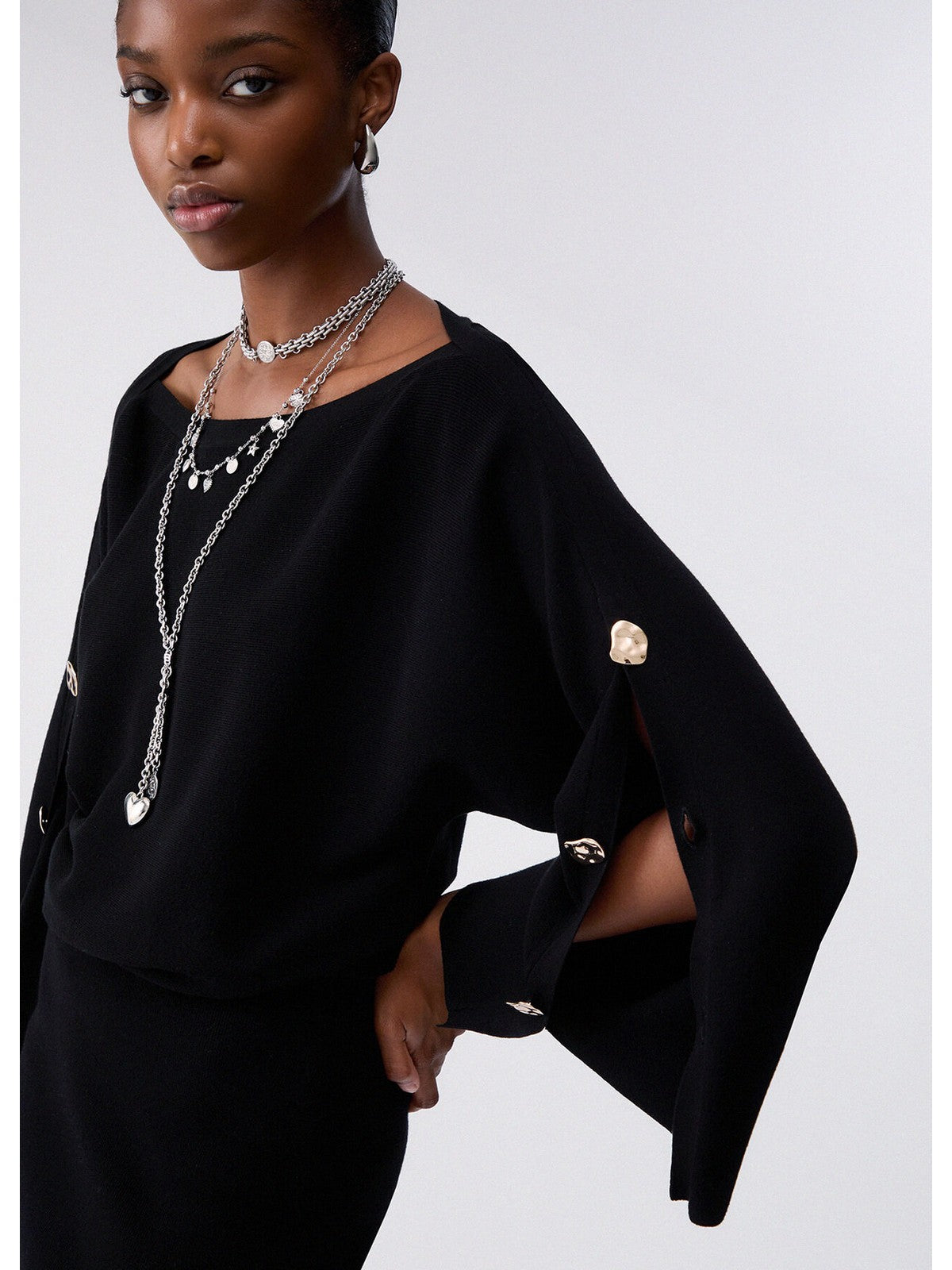 LIU JO BLACK Abito Donna Nero - CF6093MS99E 22222