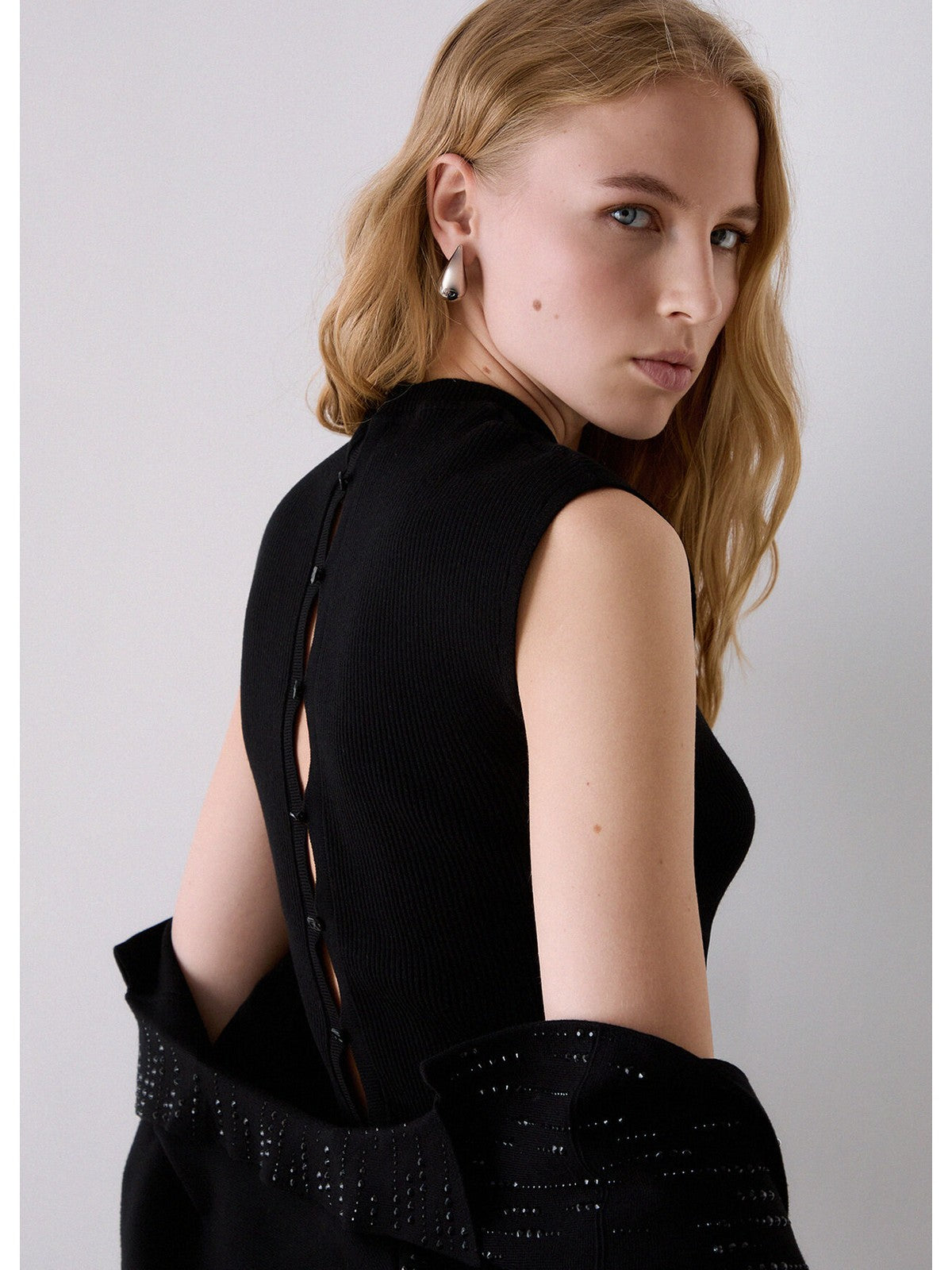 LIU JO BLACK Maglia Donna Nero - CF6100MS99E 22222