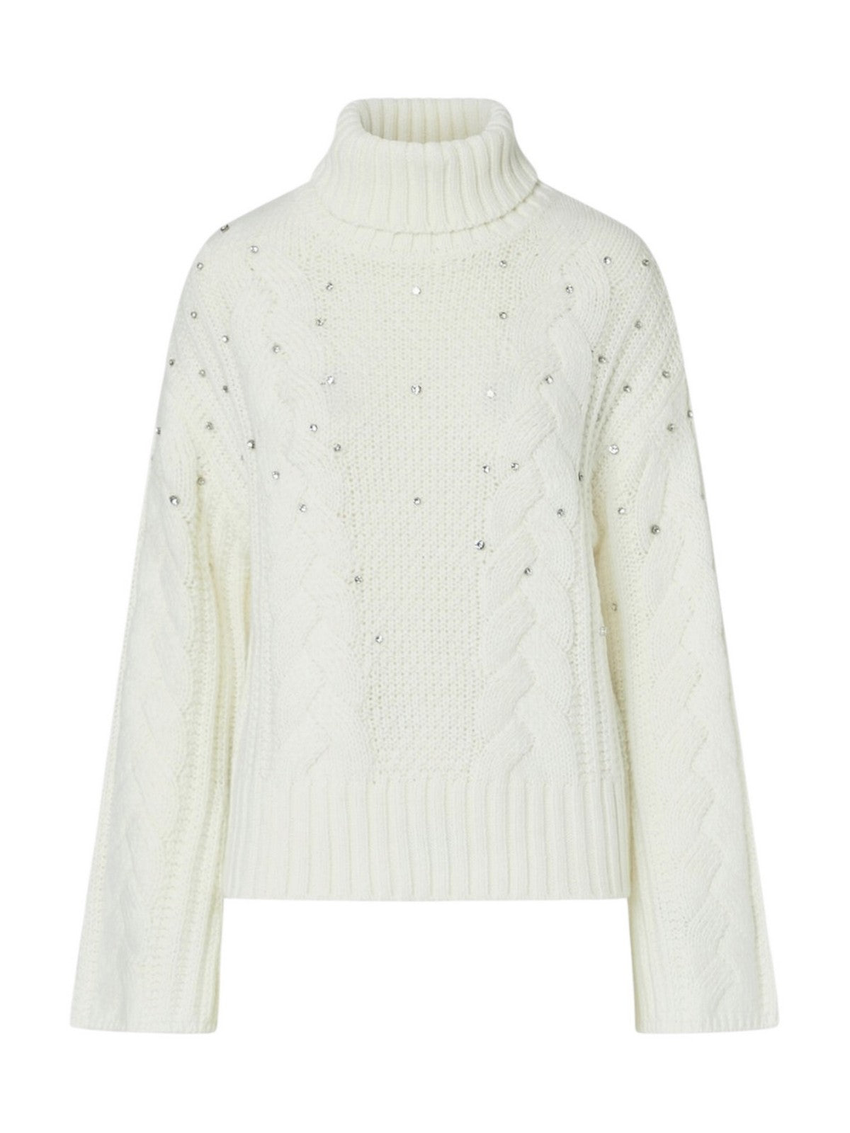 LIU JO BLACK Maglione Donna Bianco lana - CF6116MA37R 10701