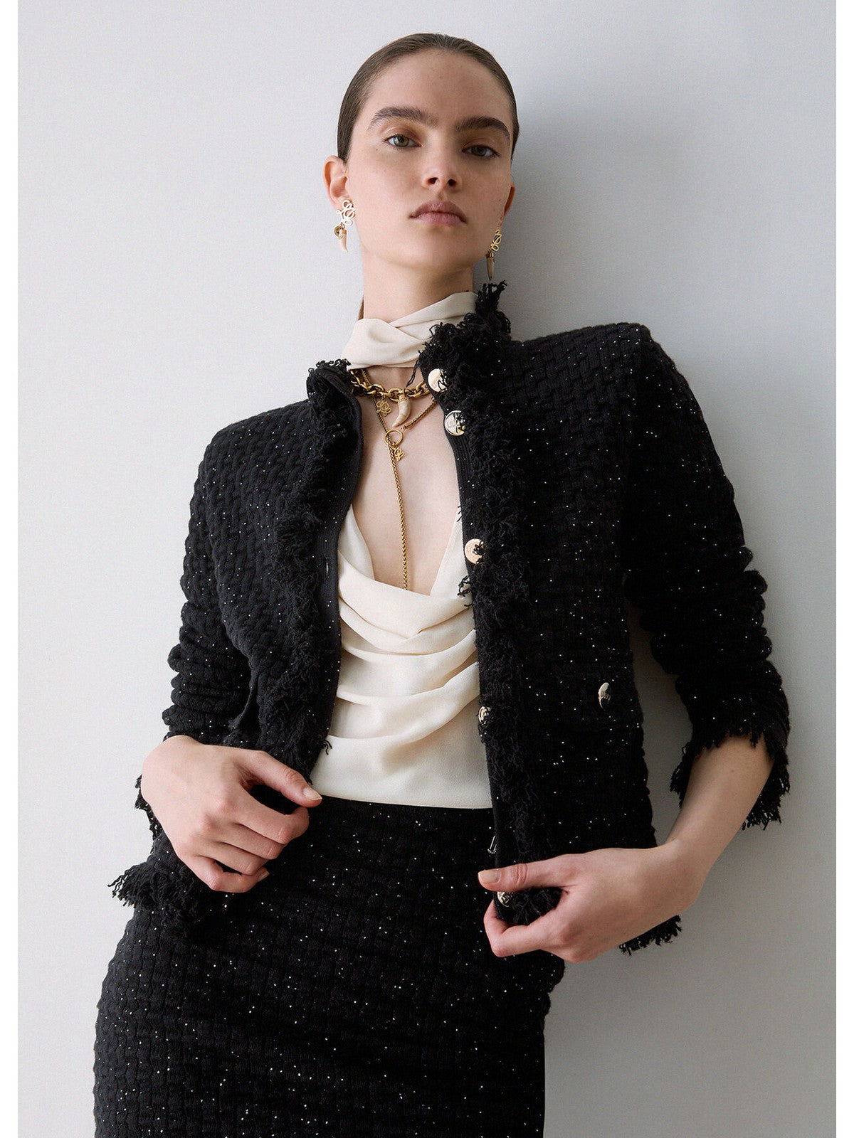 LIU JO BLACK Giacca Donna Nero - CF6154MS052 22222