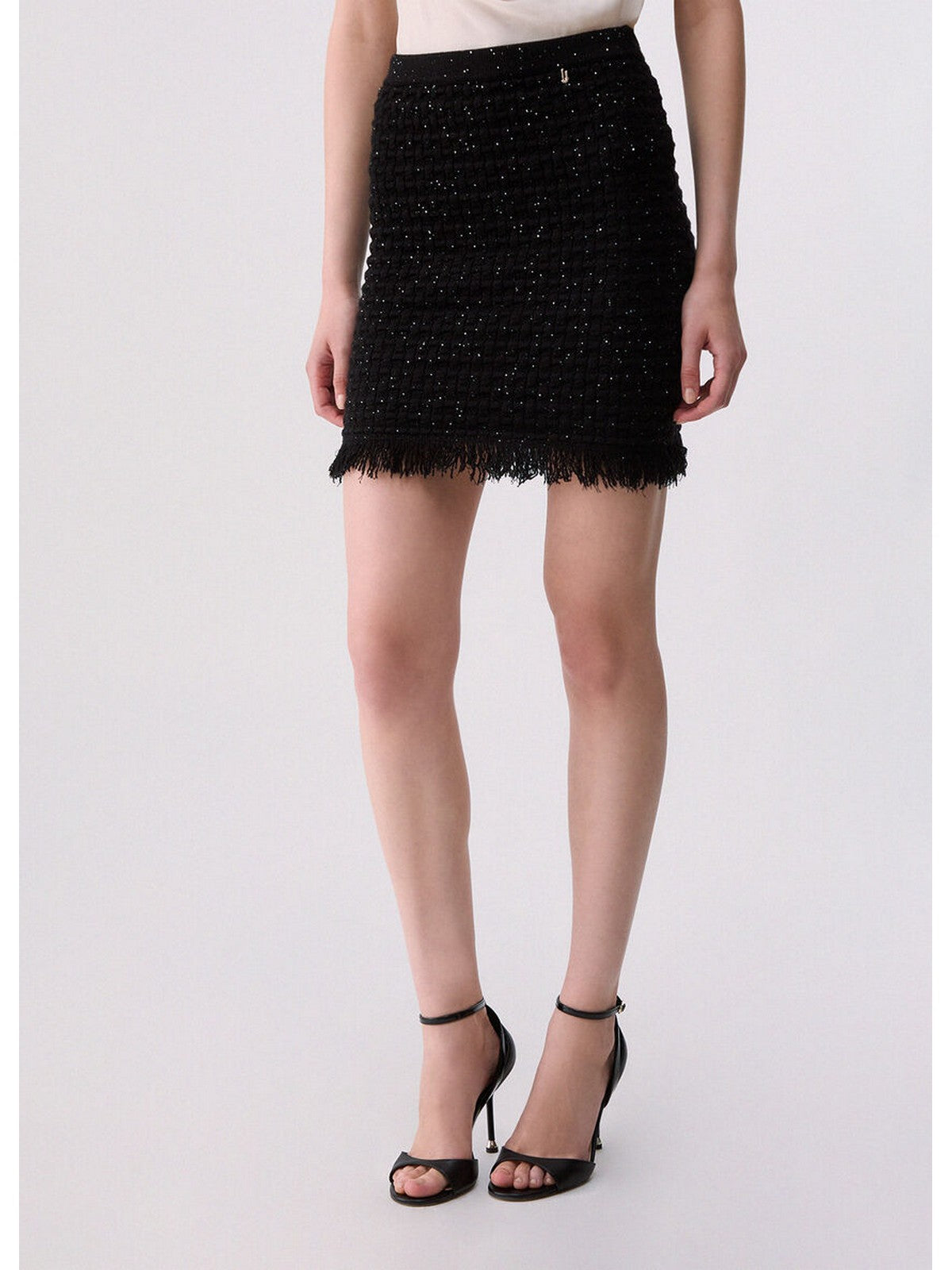 LIU JO BLACK Gonna Donna Nero - CF6158MS052 22222