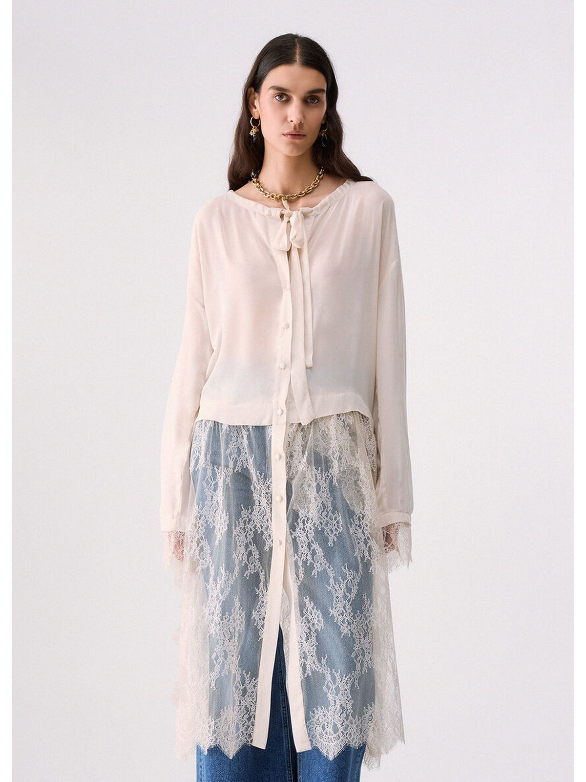 LIU JO BLACK Camicia Donna Sandy light beige - CF6220T866A X0720