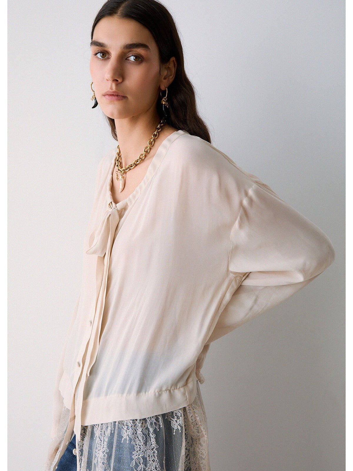 LIU JO BLACK Camicia Donna Sandy light beige - CF6220T866A X0720