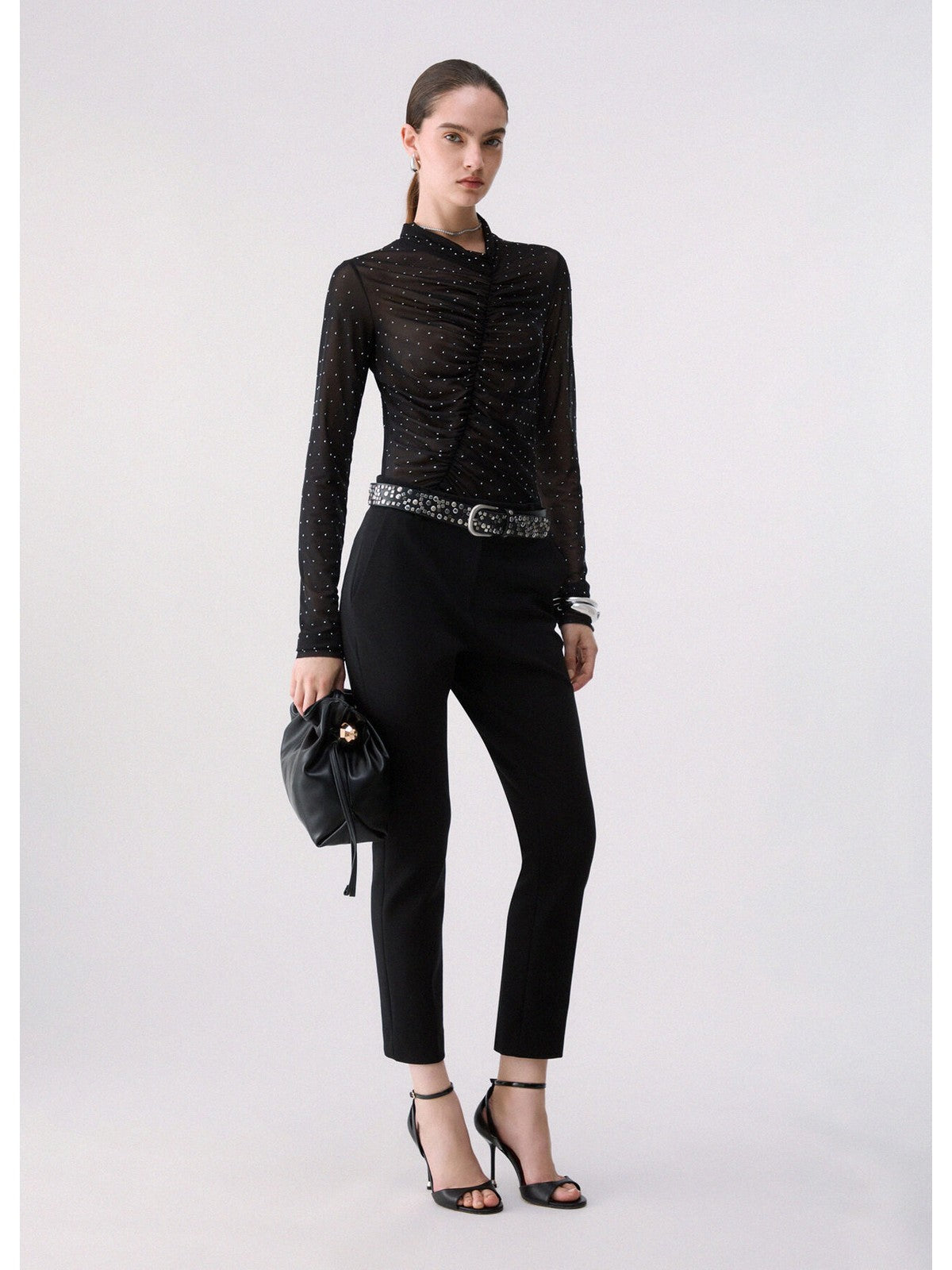 LIU JO BLACK Pantalone Donna Nero - CF6290J3994 22222