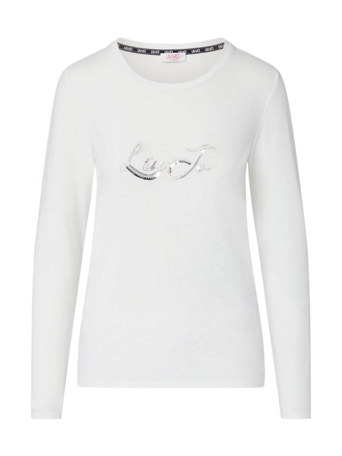 LIU JO SPORT T-shirt Donna Bco lana/LiuJo seq. - TF6245JS003 L9291