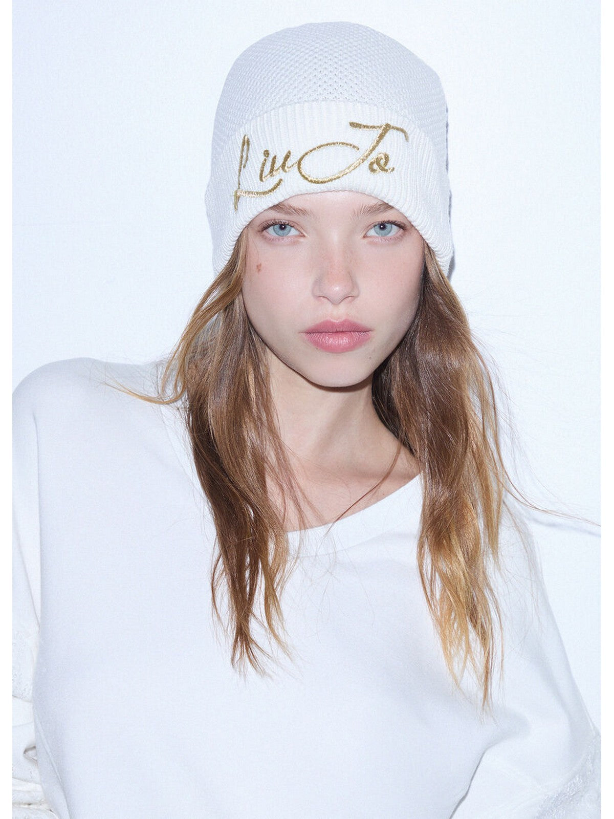 LIU JO SPORT Cappello Donna Bianco lana - TF6270MS75L 10701
