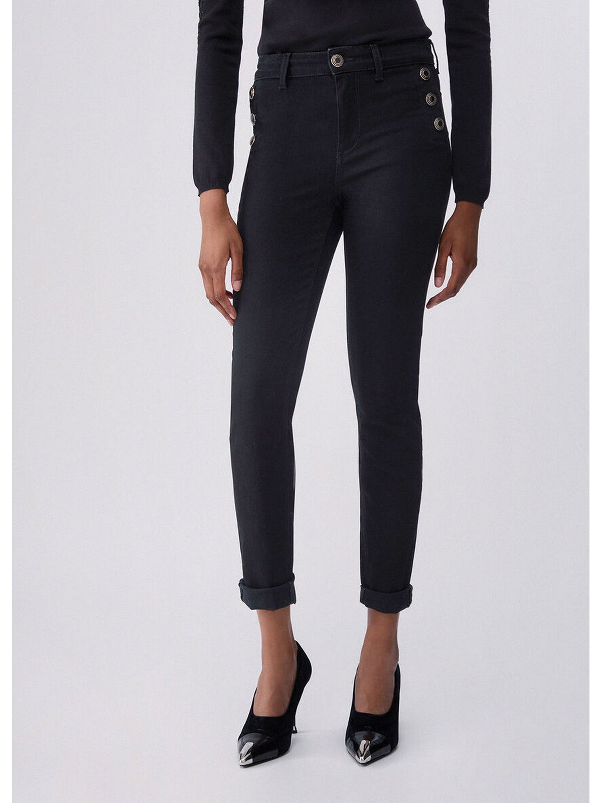 LIU JO BLUE DENIM Jeans Donna Den.Black jolie wash - UF6094D0328 87528