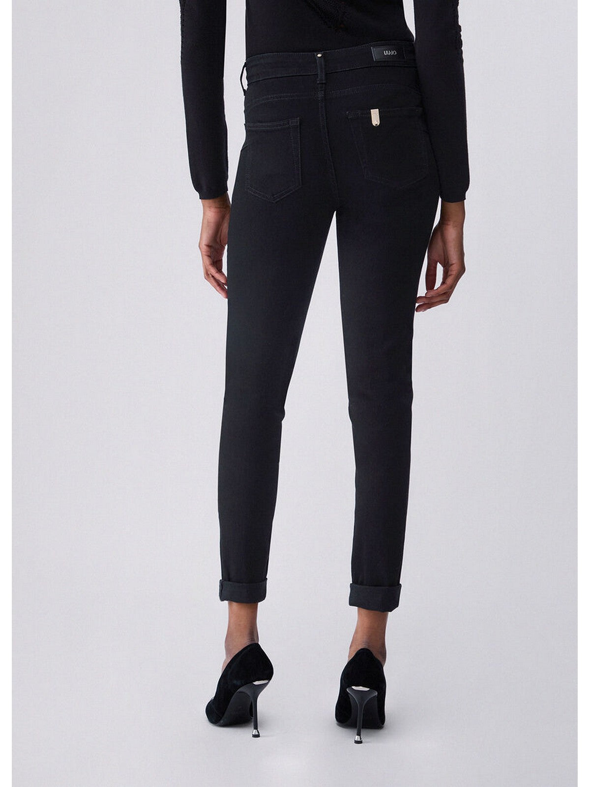 LIU JO BLUE DENIM Jeans Donna Den.Black jolie wash - UF6094D0328 87528