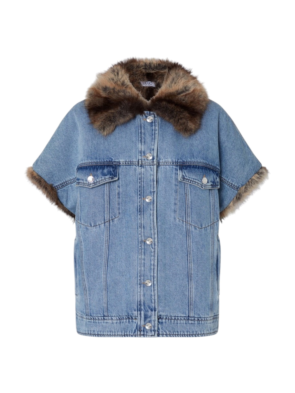 LIU JO BLUE DENIM Giubbino Donna Den.Blue sw luxury w - UF6154D0347 79093