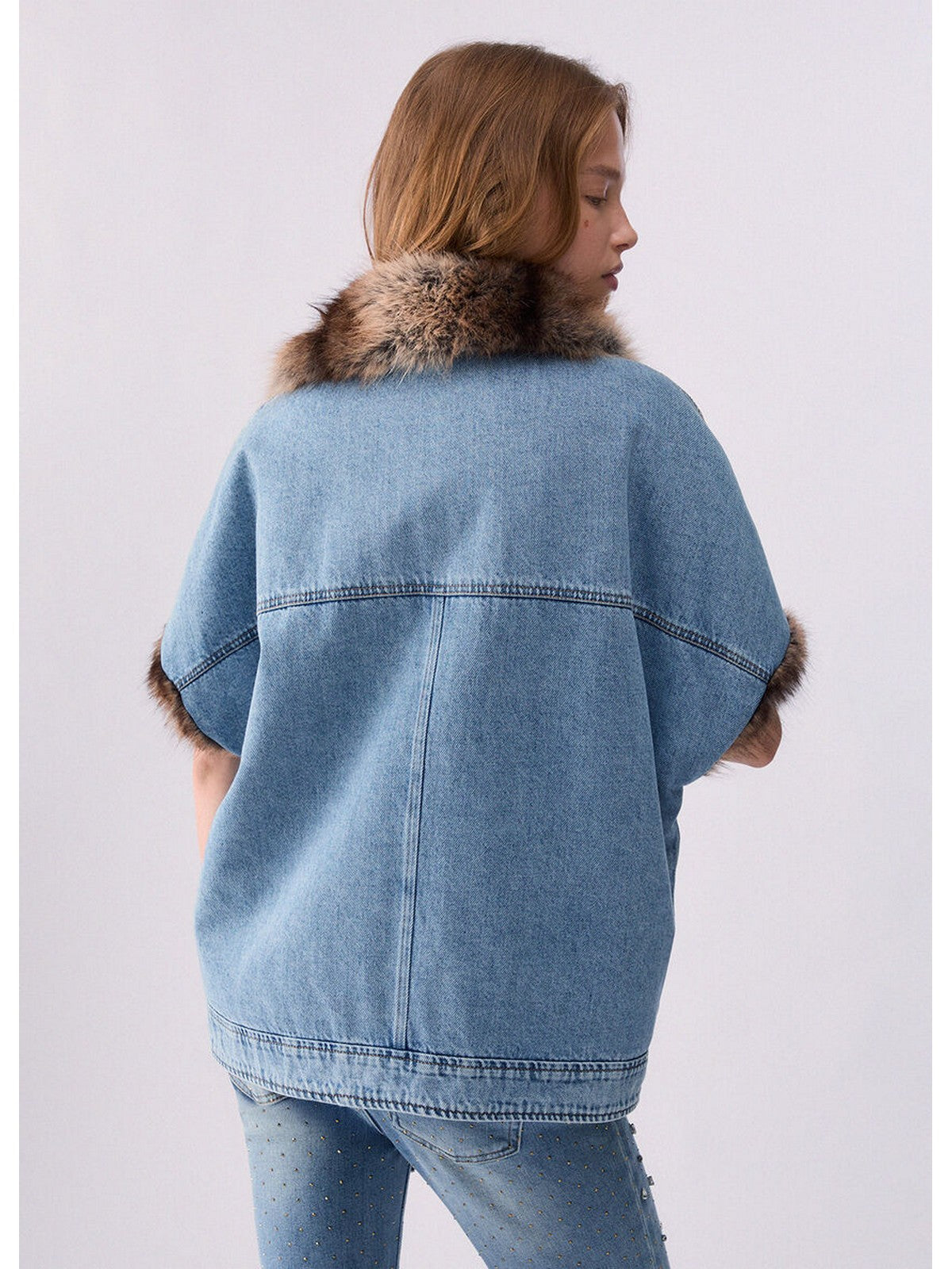 LIU JO BLUE DENIM Giubbino Donna Den.Blue sw luxury w - UF6154D0347 79093