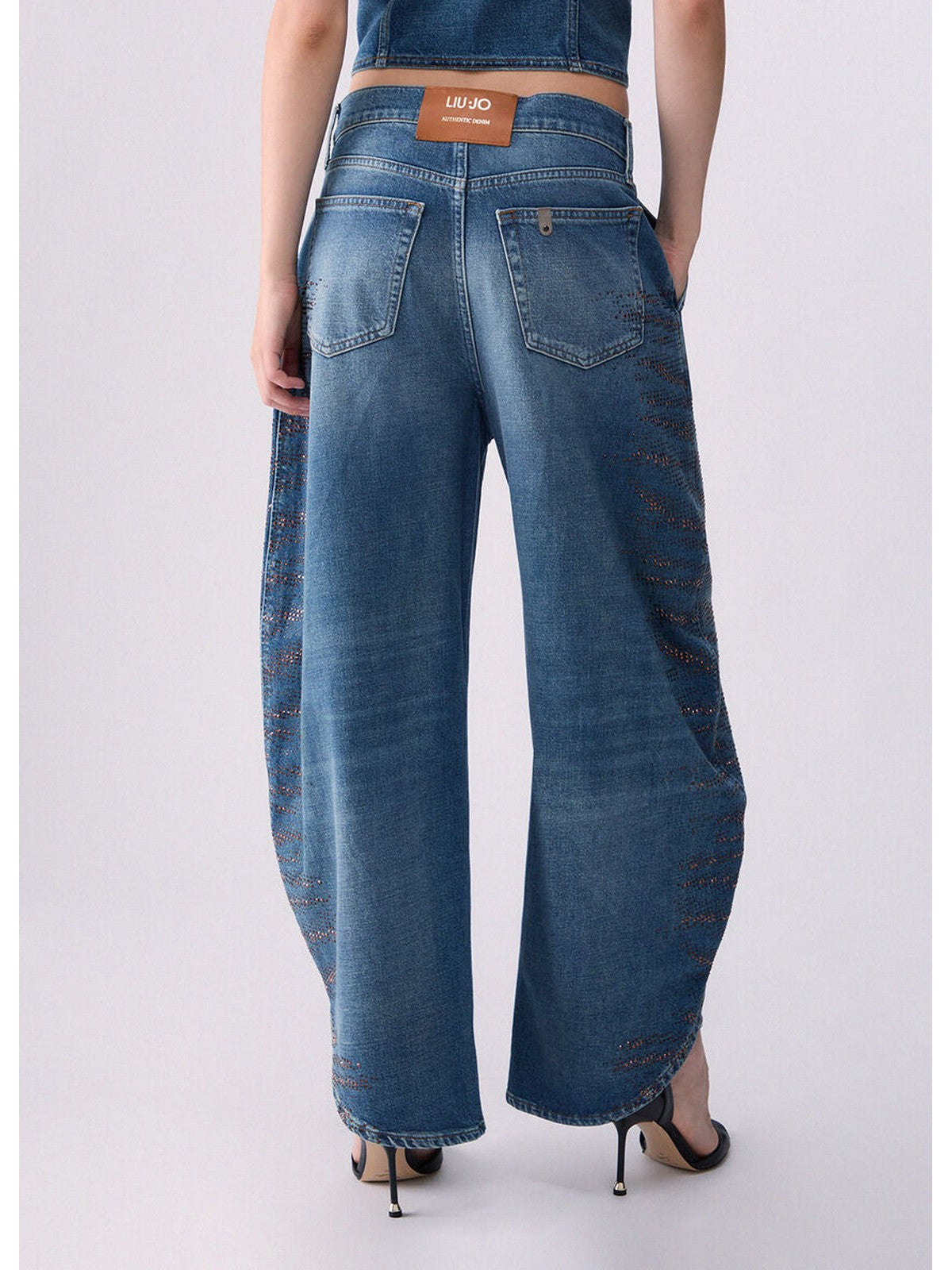 LIU JO BLUE DENIM Jeans Donna Den.Blue new dirty w - UF6213D4854 79109