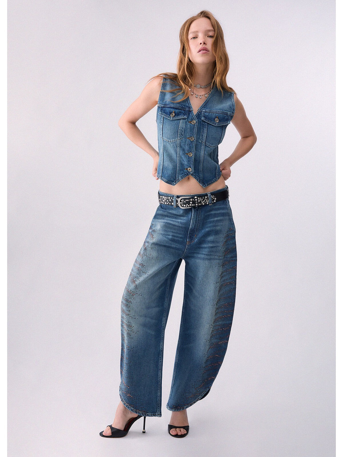 LIU JO BLUE DENIM Jeans Donna Den.Blue new dirty w - UF6213D4854 79109