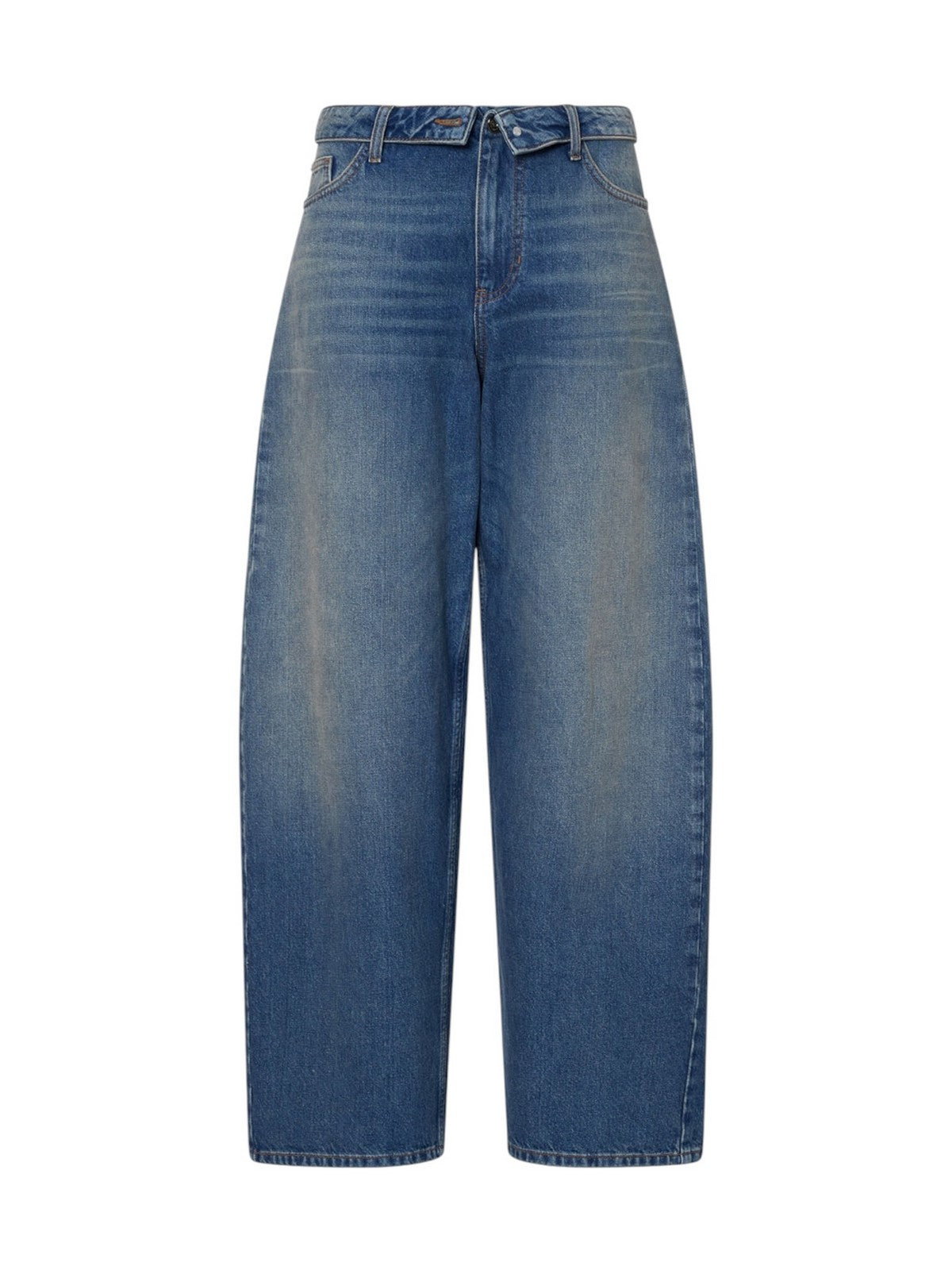 LIU JO BLUE DENIM Jeans Donna Den.Blue vint.zip wa - UF6500D0396 79156 gioboutiqueweb