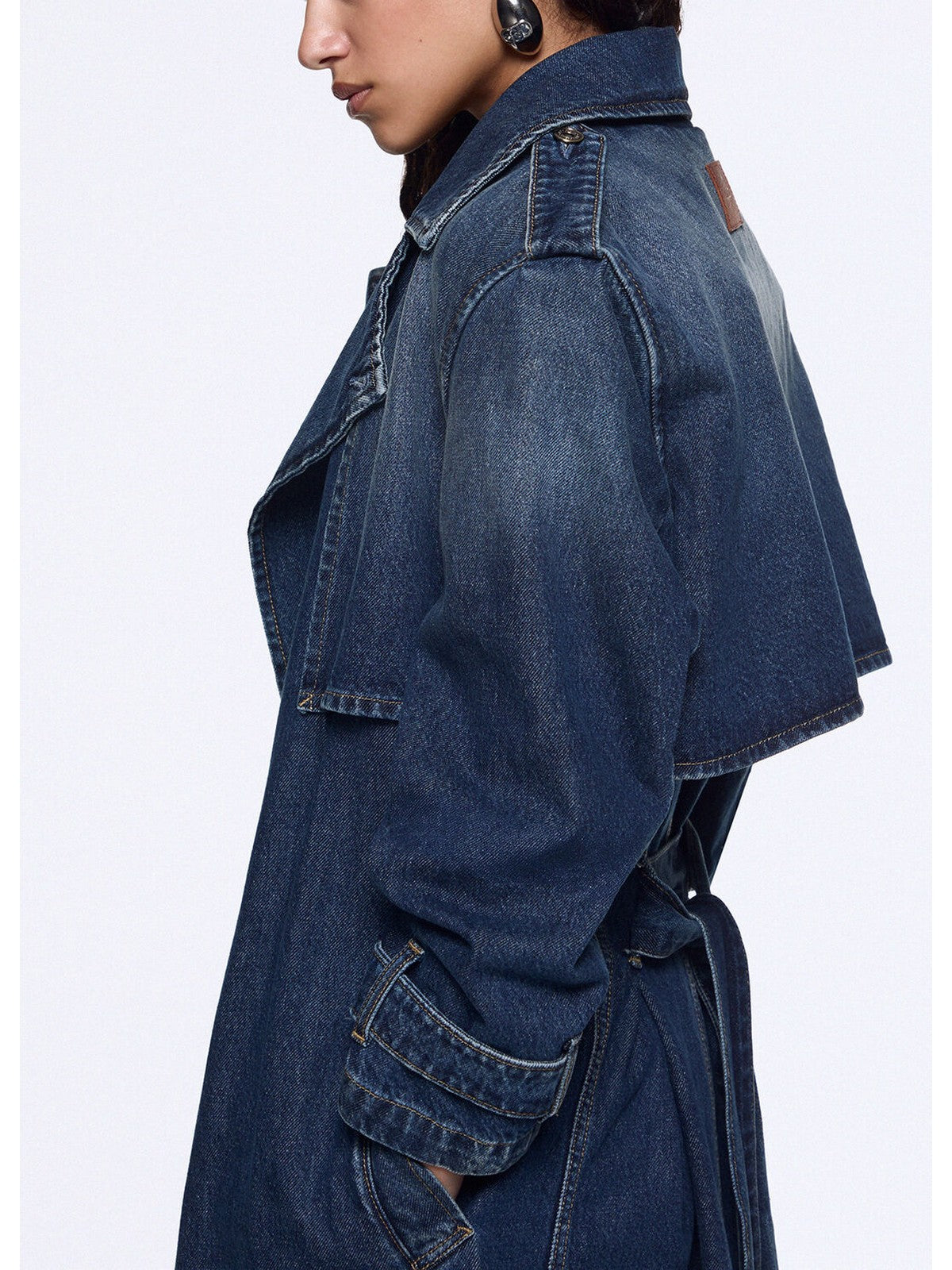 LIU JO BLUE DENIM Cappotto Donna Den.Blue y2k wash - UF6503D0398 79158