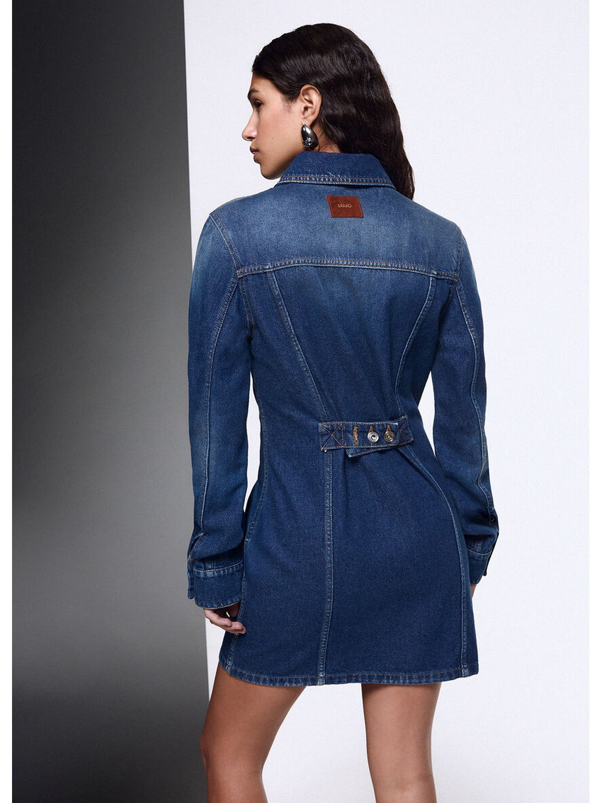 LIU JO BLUE DENIM Abito Donna Den.Blue y2k wash - UF6504D0398 79158