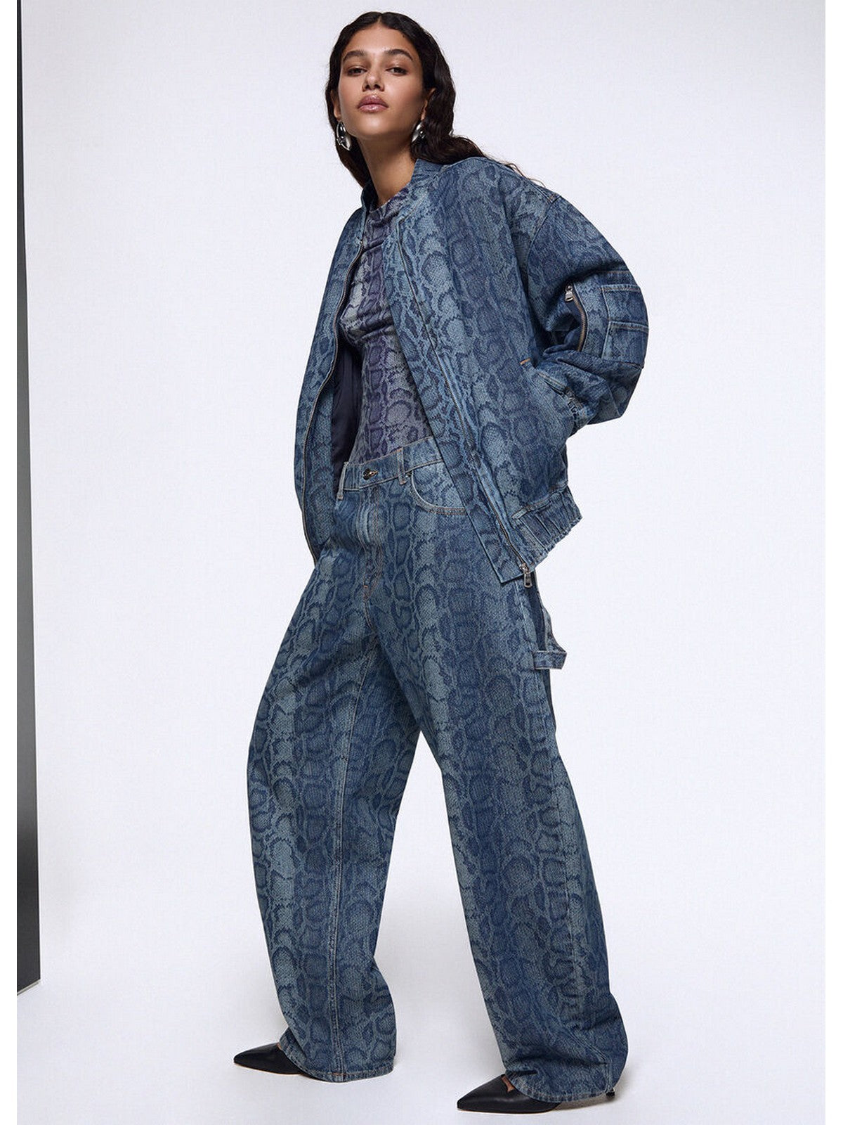 LIU JO BLUE DENIM Jeans Donna Den.Blue summ.animal - UF6519D0397 79154