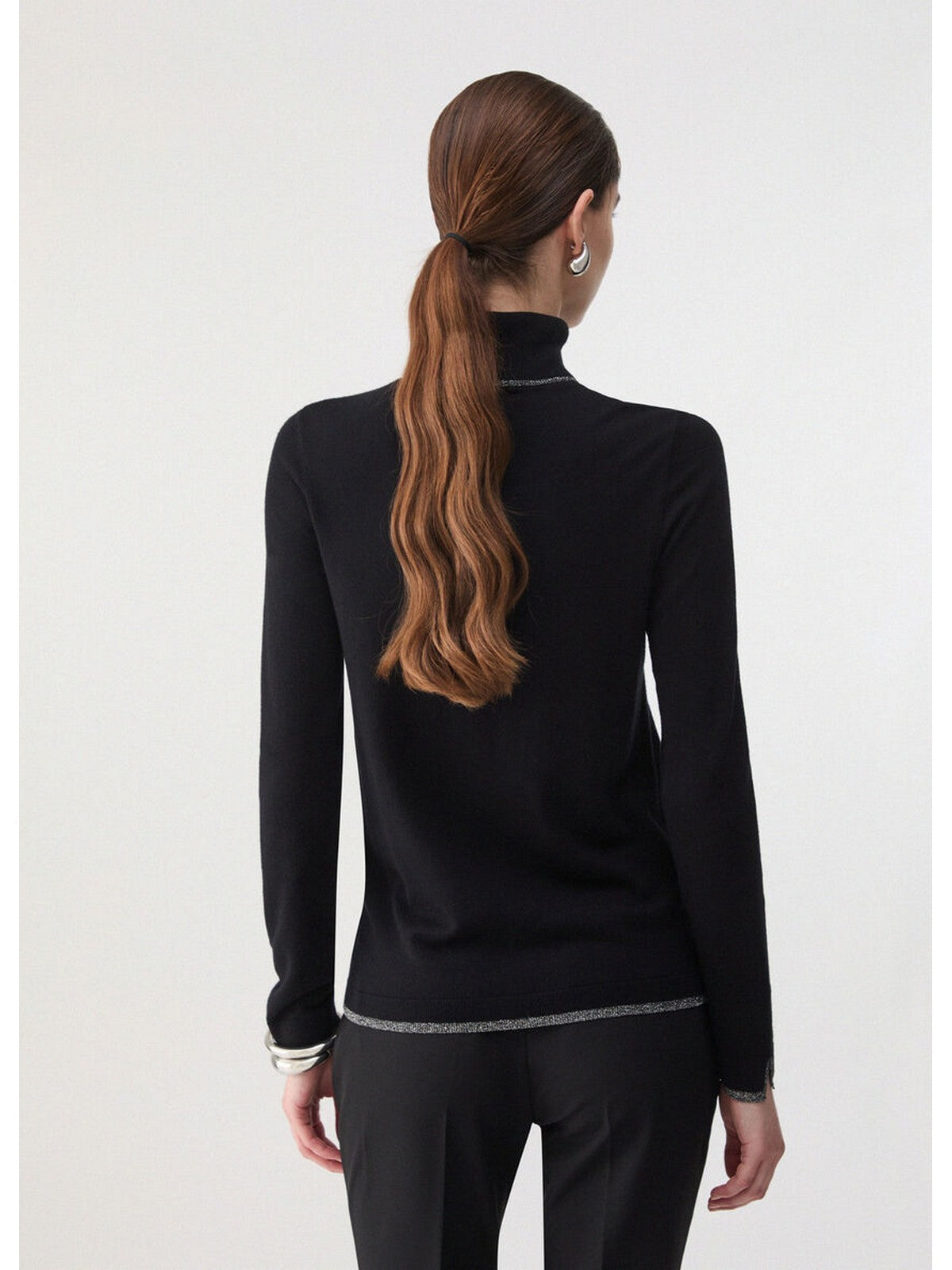 LIU JO WHITE Maglione Donna Nero - WF6013MS49I 22222