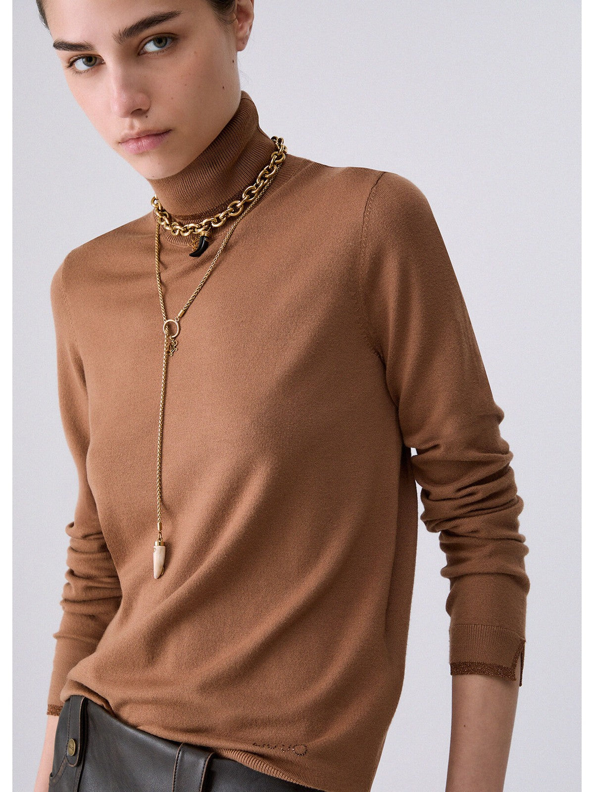 LIU JO WHITE Maglione Donna Cocoa creme - WF6013MS49I 81020
