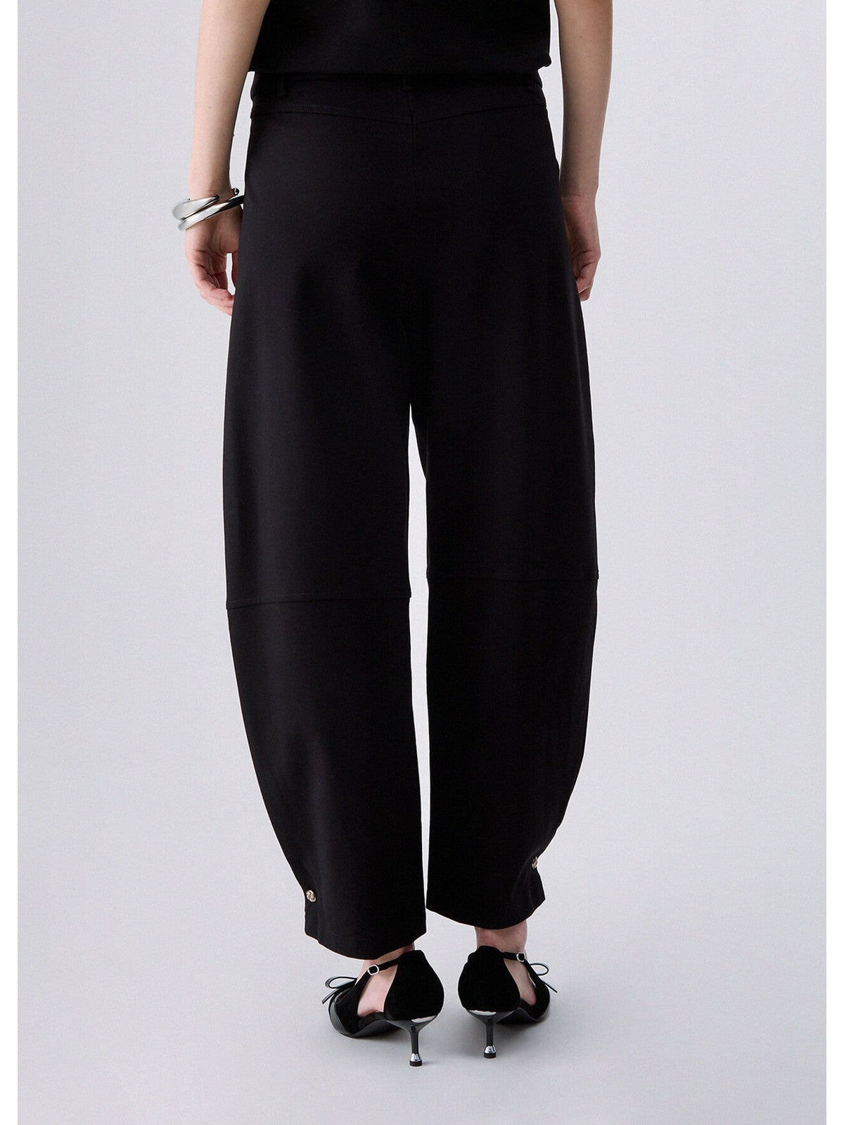 LIU JO WHITE Pantalone Donna Nero - WF6086J9189 22222