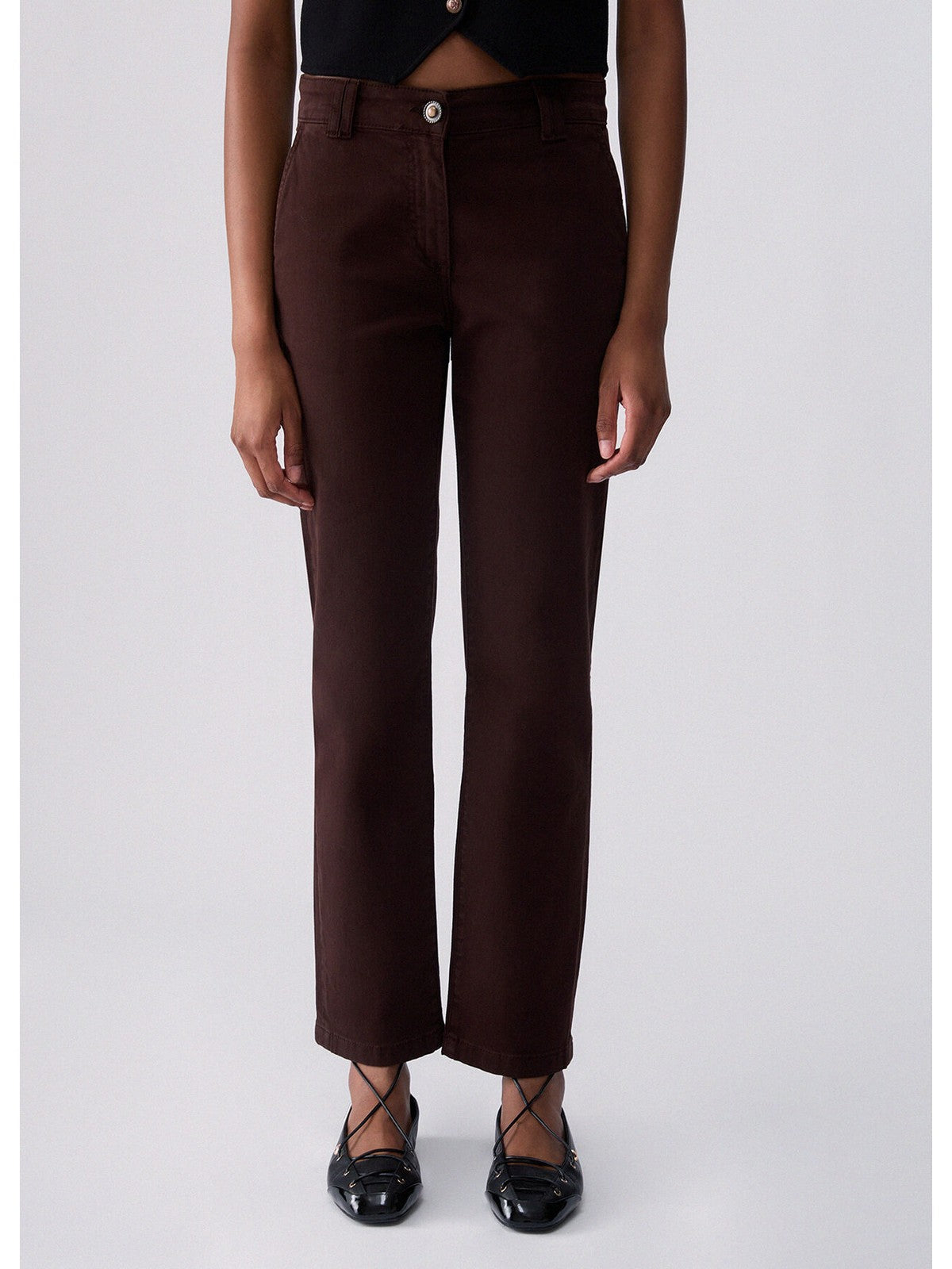 LIU JO WHITE Pantalone Donna Mole - WF6128T708A 91106