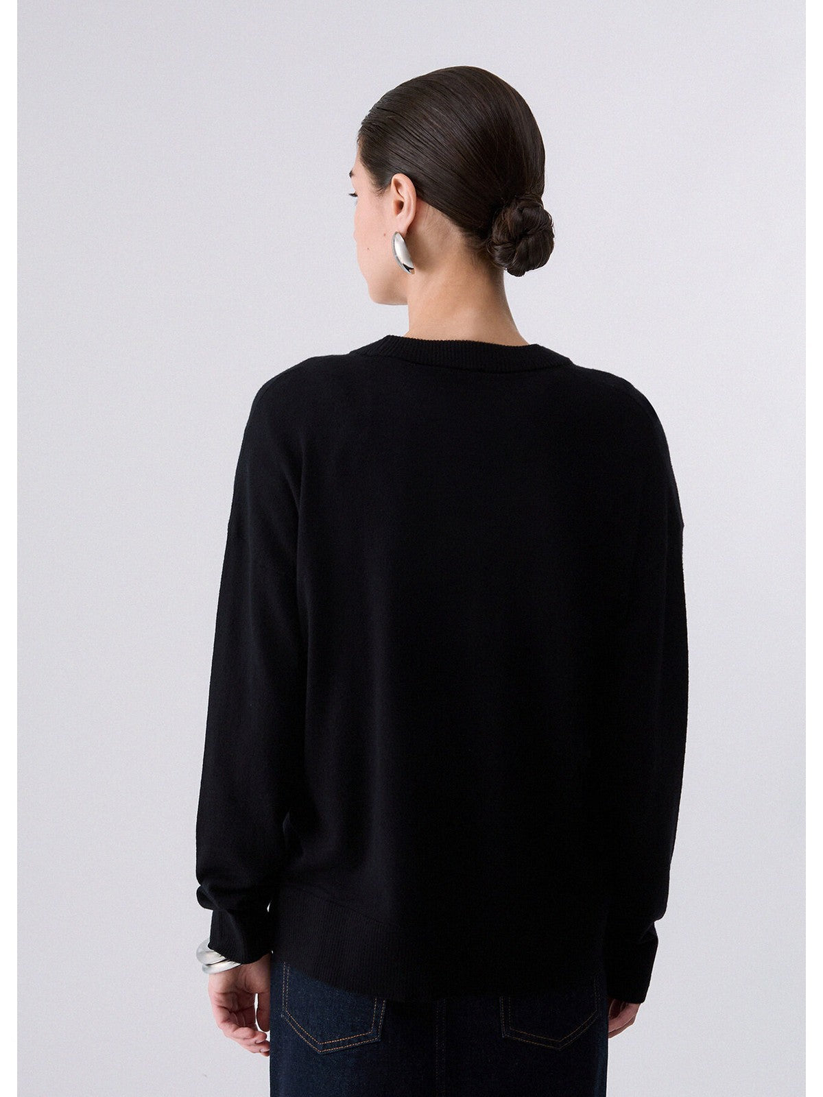 LIU JO WHITE Maglia Donna Nero - WF6418MA16R 22222